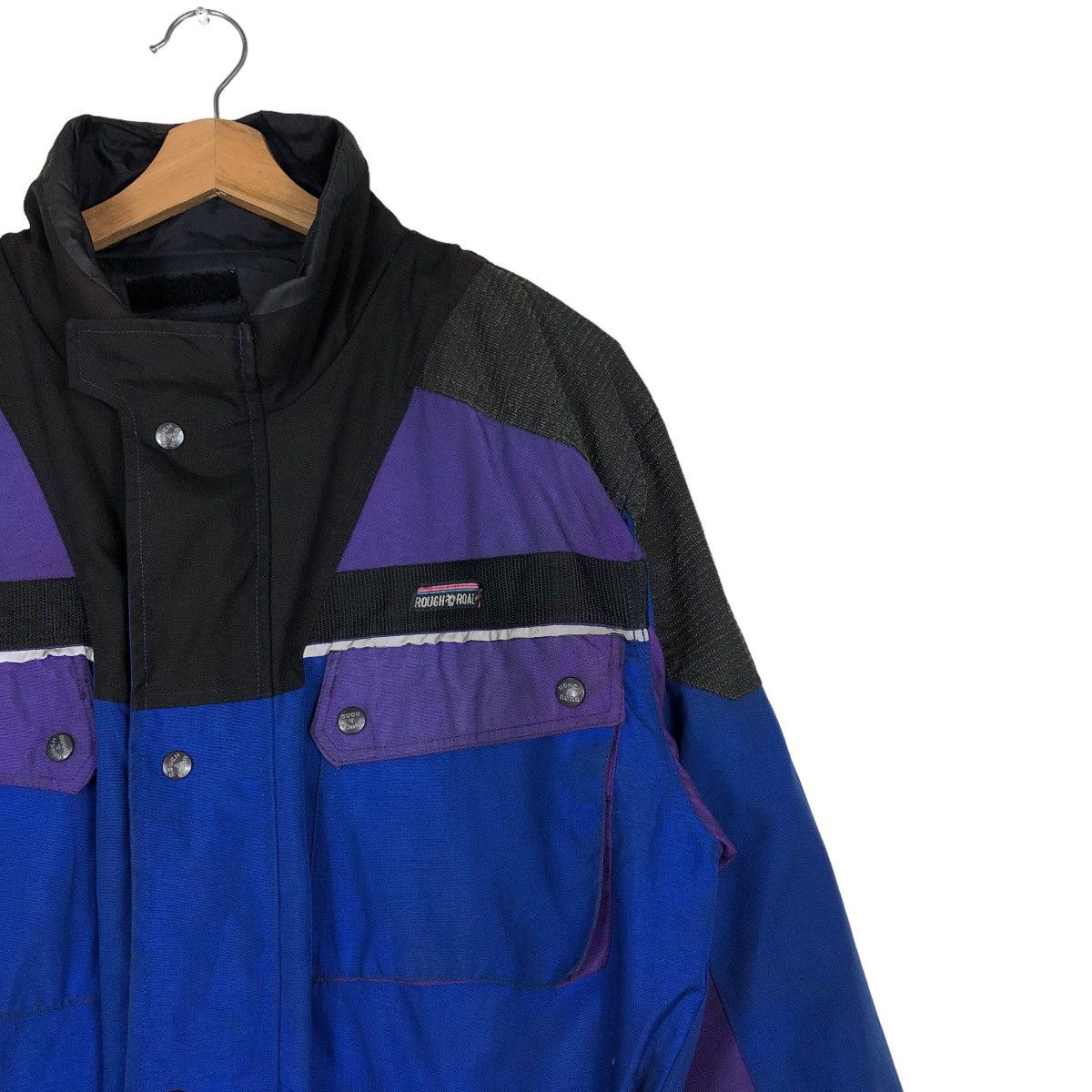 Japanese Brand 🔥Vintage Hunting Survival Jacket Rough & Road Multi Pocket Size US L / EU 52-54 / 3 - 6 Thumbnail