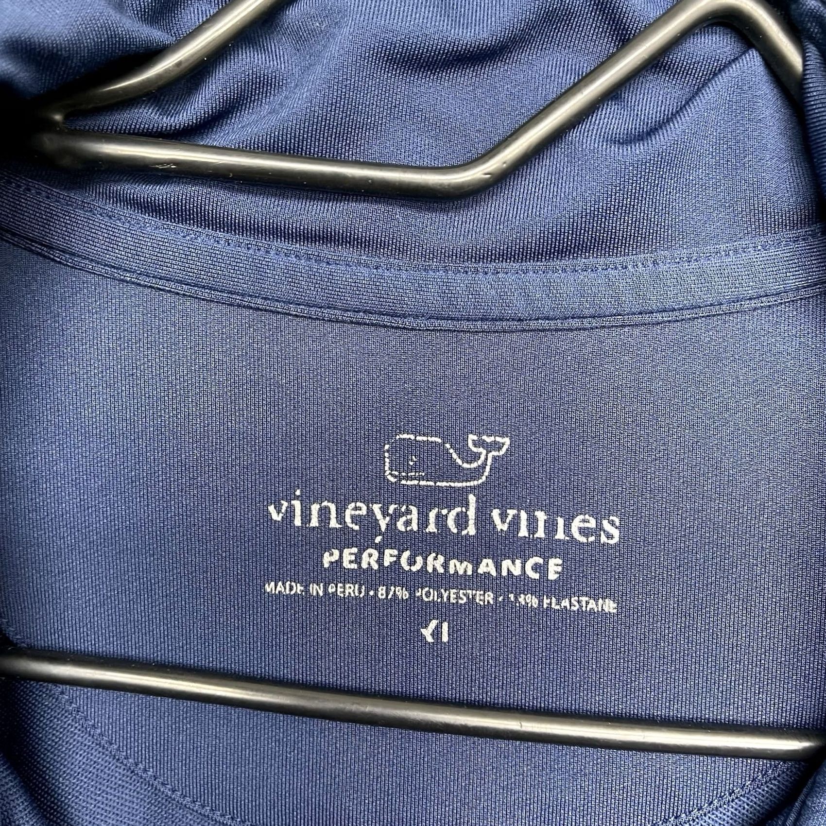 Vineyard Vines VINEYARD VINES Performance Shirt Mens XL 1/4 Zip Long Sleeve Blue Golf Preppy Shirt Mens XL Blue 1/4 Zip Long Sleeve Golf Preppy Size US XL / EU 56 / 4 - 3 Thumbnail