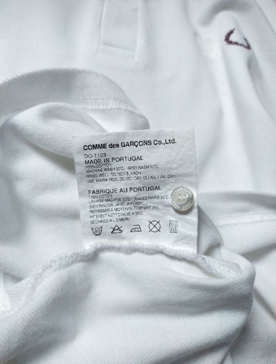 Comme des Garcons SHIRT × Fred Perry Fred Perry X Comme Des Garcons Homme Deux Shirt Size US L / EU 52-54 / 3 - 8 Thumbnail