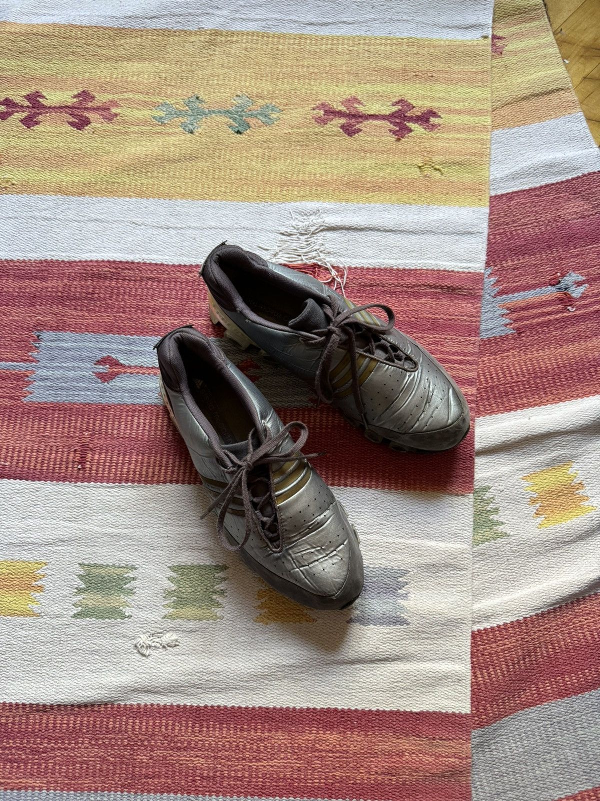 Vintage Vintage 00’s Adidas x Stella McCartney y2k Bounce Sneakers Size US 7 / IT 37 - 6 Thumbnail