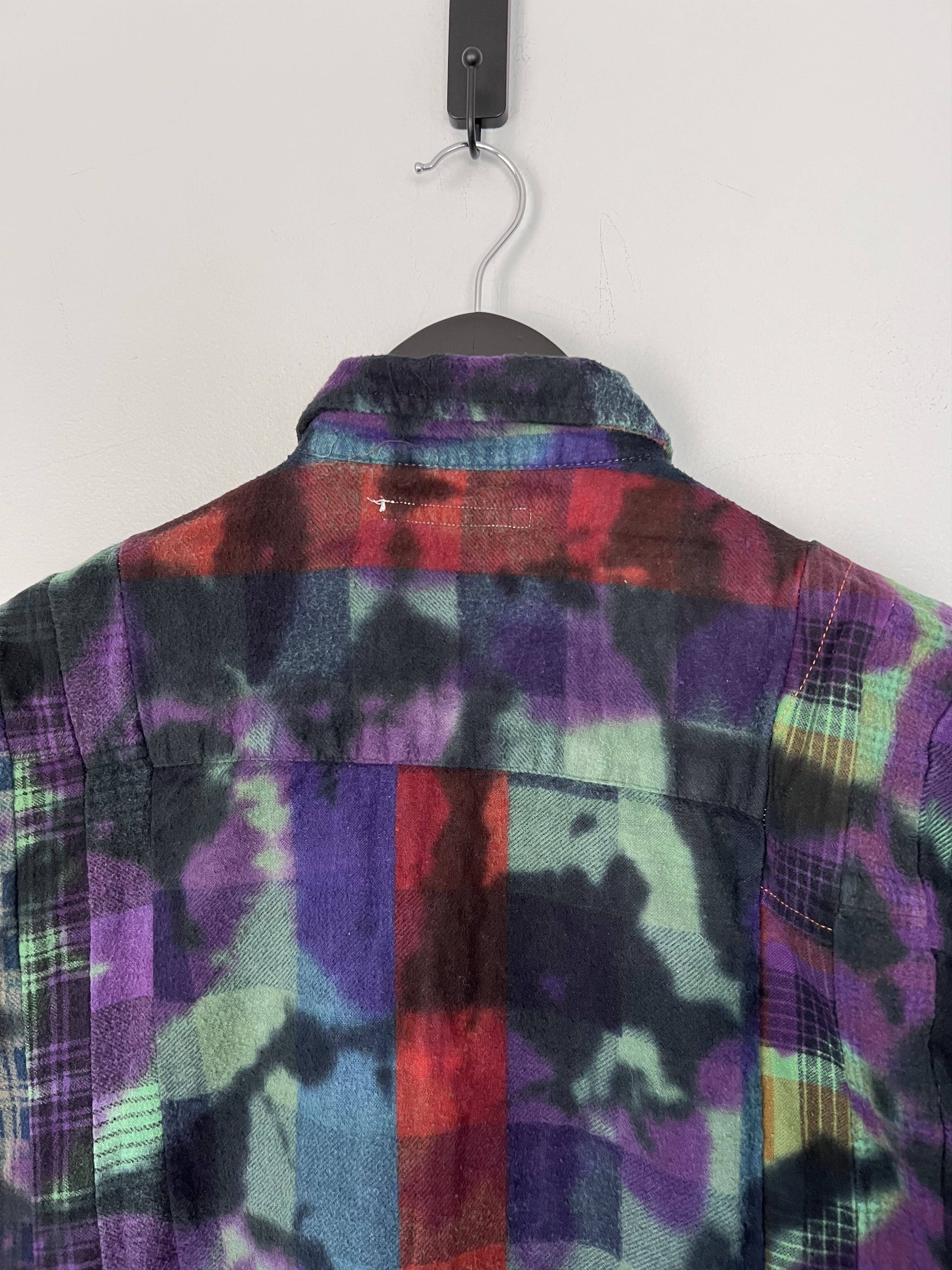 Needles Needles Rebuild 7 Cuts Flannel in Tie Dye Size US L / EU 52-54 / 3 - 6 Thumbnail