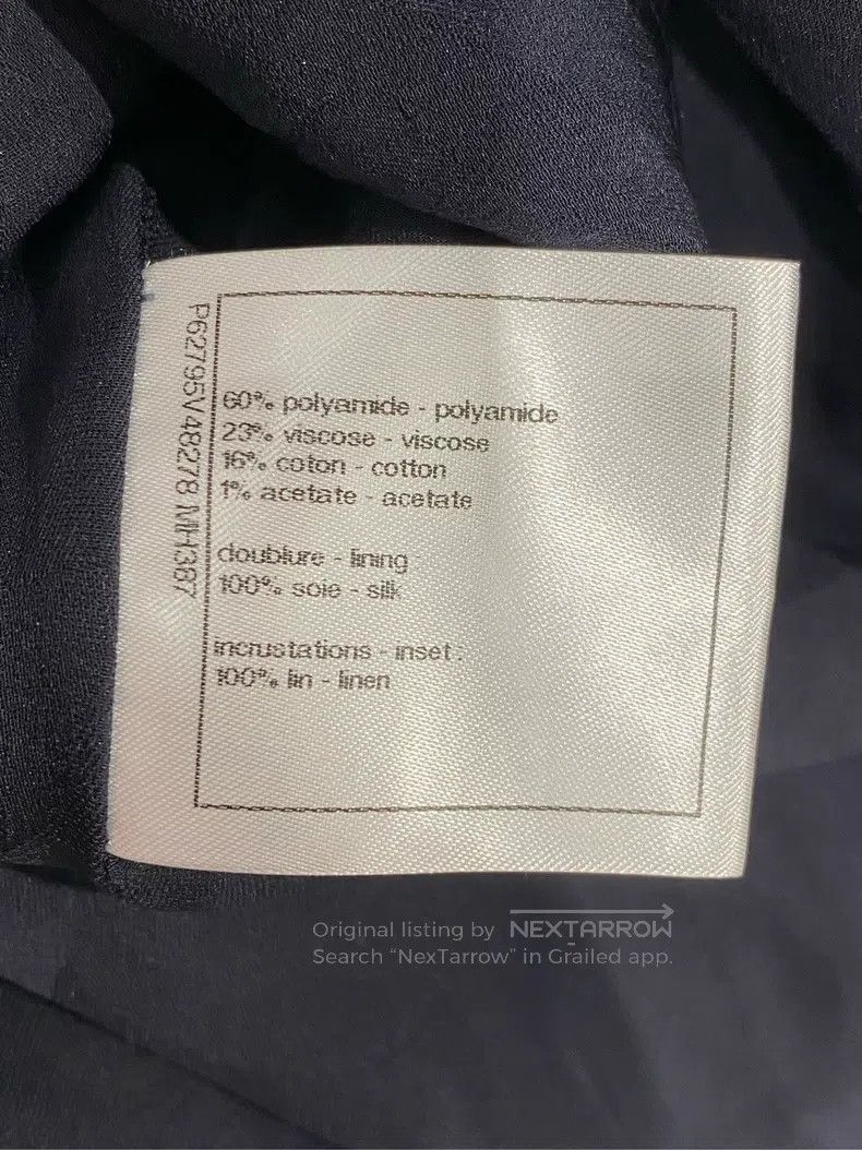 Chanel Chanel 20-year-old station series blue lotus leaf collar j Size XXS / US 00 / IT 34 - 7 Thumbnail
