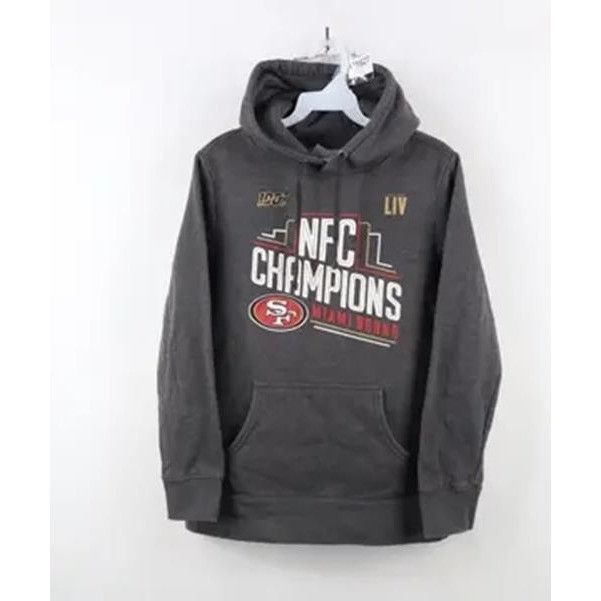 Vintage Fanatics NFC Champions San Francisco 49ers Football Hoodie Size M / US 6-8 / IT 42-44 - 1 Thumbnail