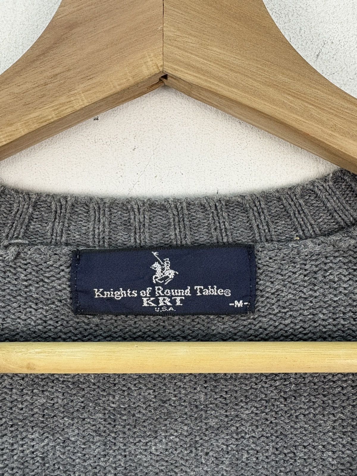 Vintage Vintage 90s Knight Of Round Table Cardigan Jacket Size US M / EU 48-50 / 2 - 2 Thumbnail