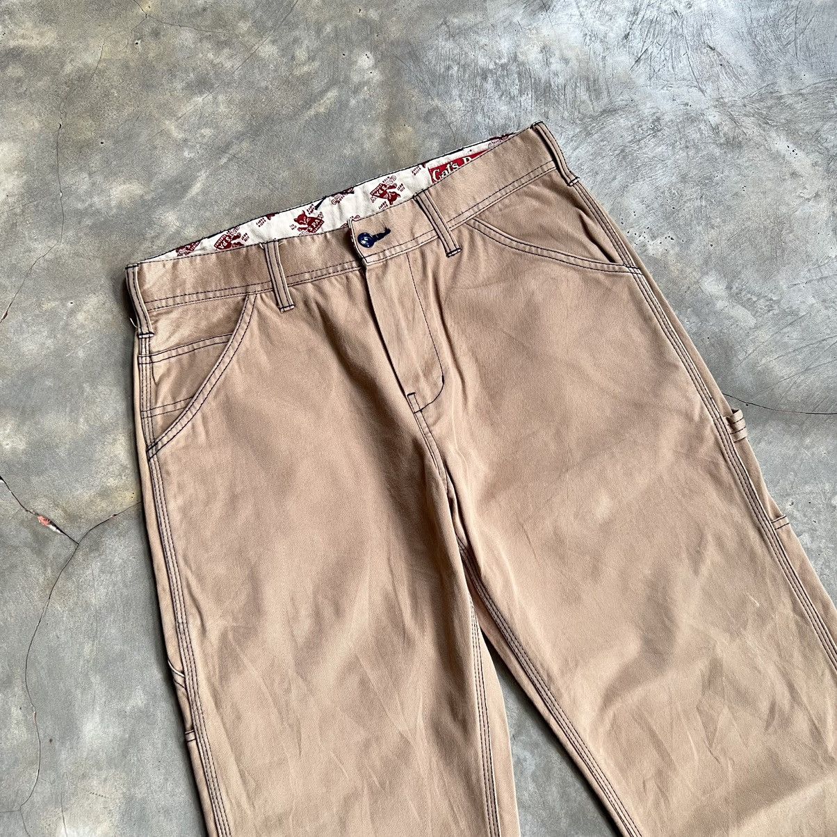 Toyo Enterprises Cat’s Paw by Toyo Enterprise Carpenter Buckle Back Pants Size US 30 / EU 46 - 4 Thumbnail