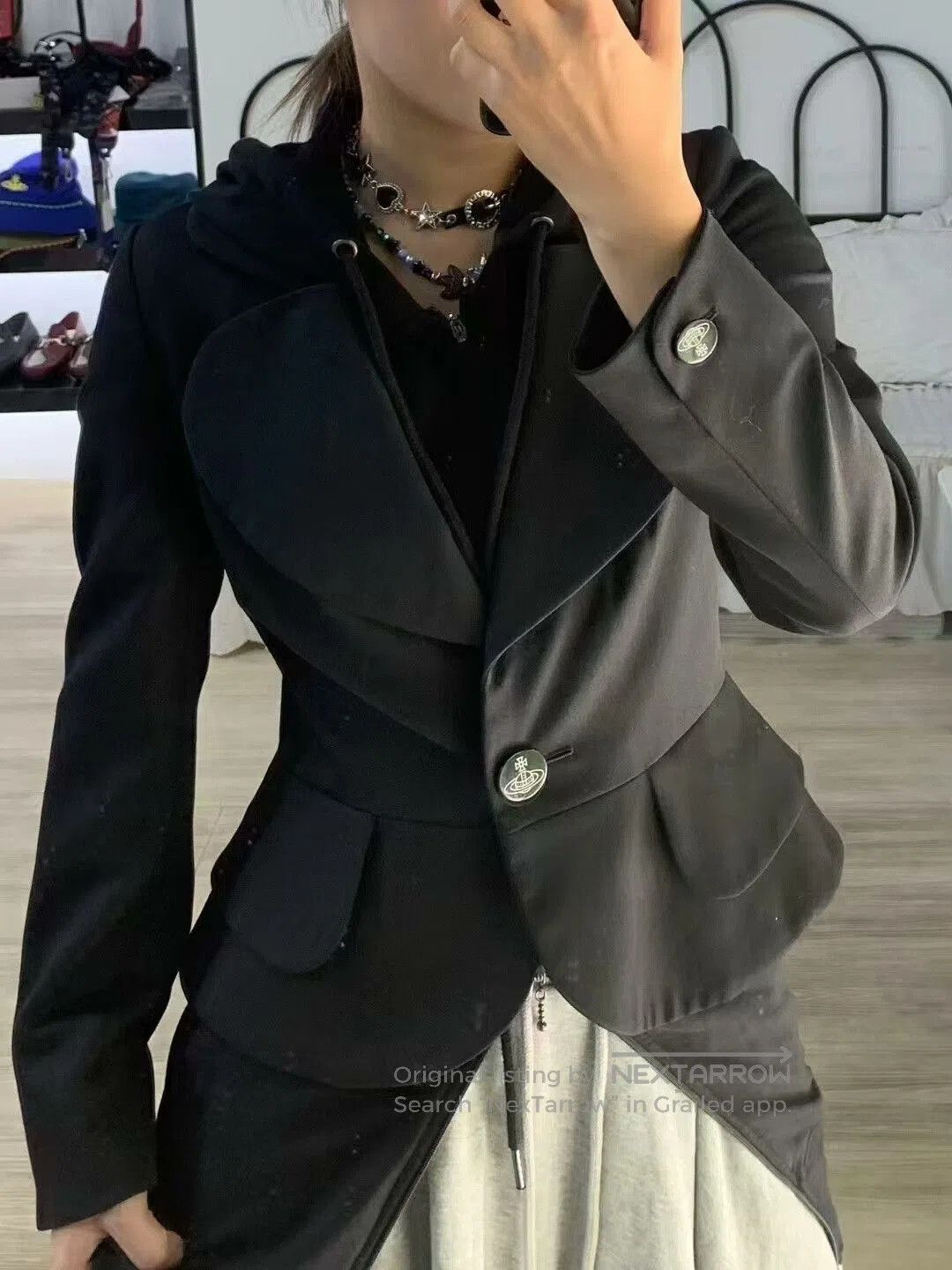 Vivienne Westwood black vivienne westwood saturn blazer. Size M / US 6-8 / IT 42-44 - 1 Thumbnail