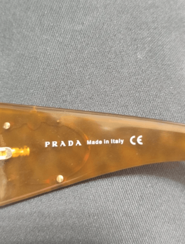 Prada PRADA Sunglasses Sport Symbol Wrap Shield Mask RI875 Size ONE SIZE - 5 Thumbnail