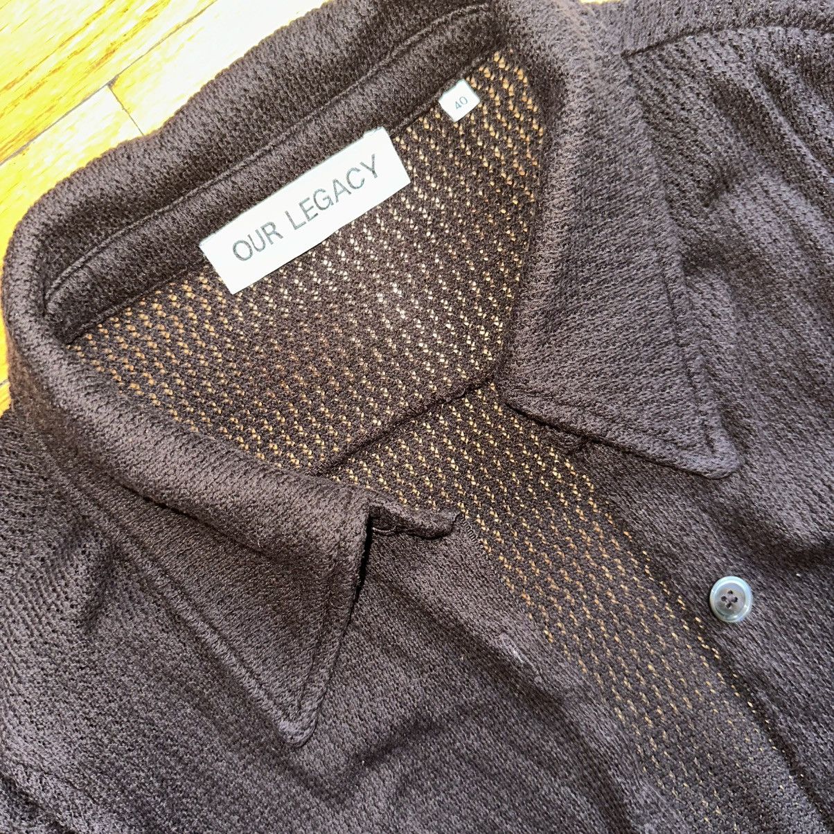 Our Legacy Pointelle buttondown shirt Size M / US 6-8 / IT 42-44 - 3 Thumbnail