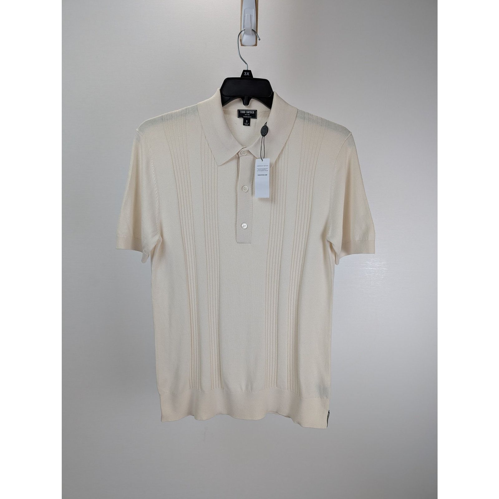 Todd Snyder o1rshd1 CC20 Polo Shirt in Beige Size US S / EU 44-46 / 1 - 1 Thumbnail