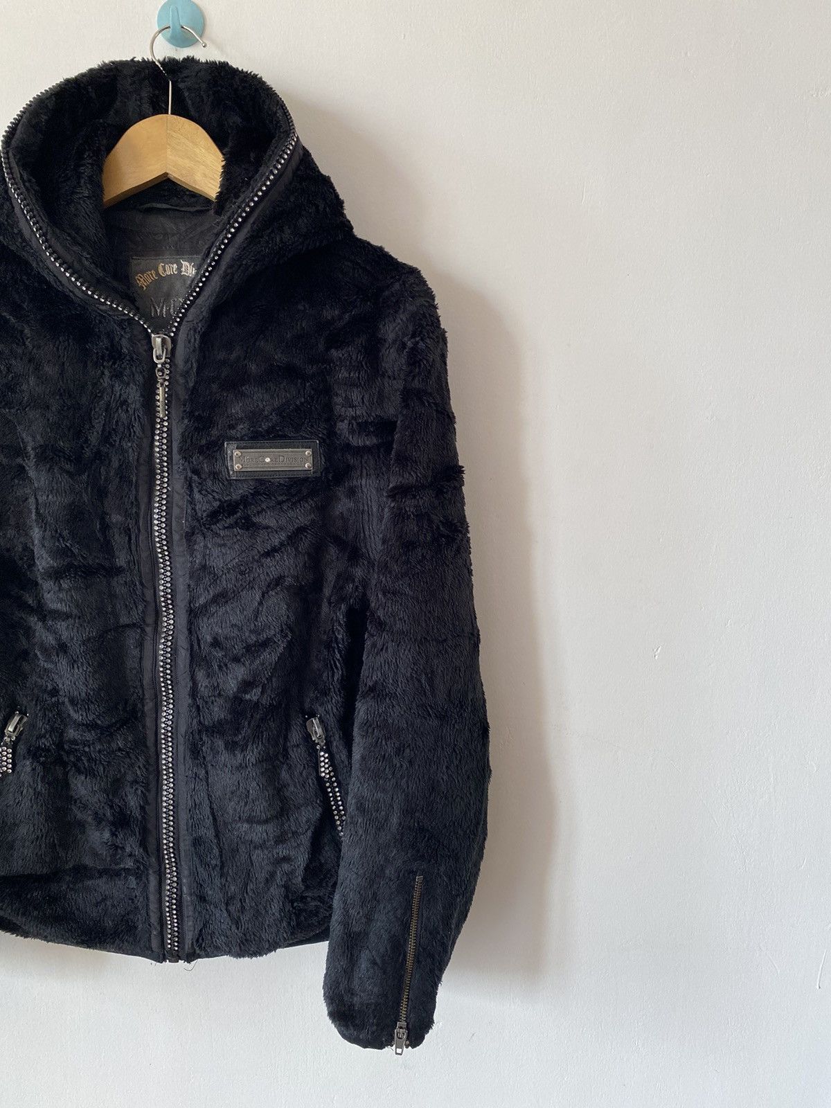 Hysteric Glamour MCD More Core Division Zip Y2k Fur Hoodie i6w9 LGB style Size US M / EU 48-50 / 2 - 4 Thumbnail