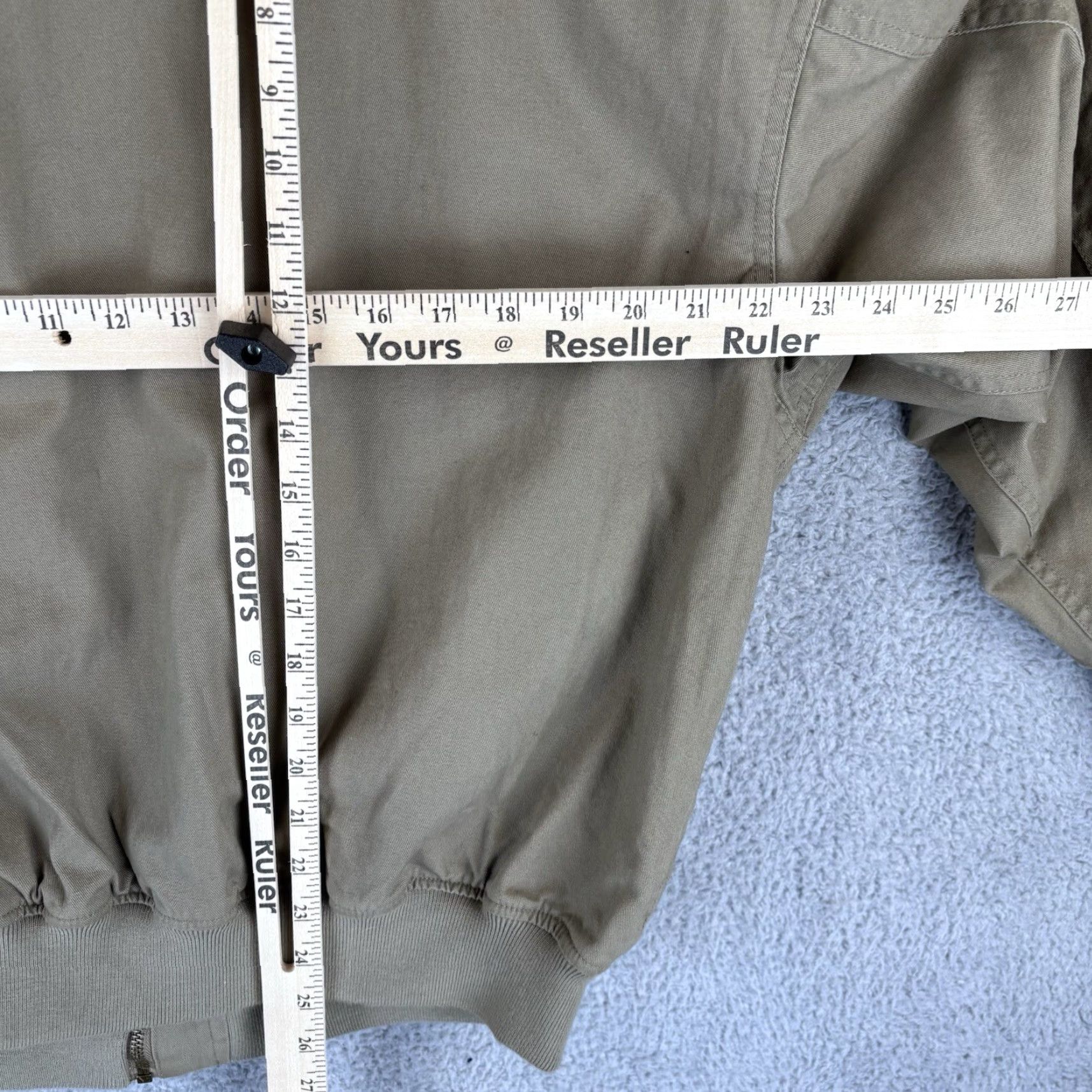 Vintage Museum of the Bible Mens Bomber Jacket Regular Brown Cotton Full Zip Size US M / EU 48-50 / 2 - 7 Thumbnail