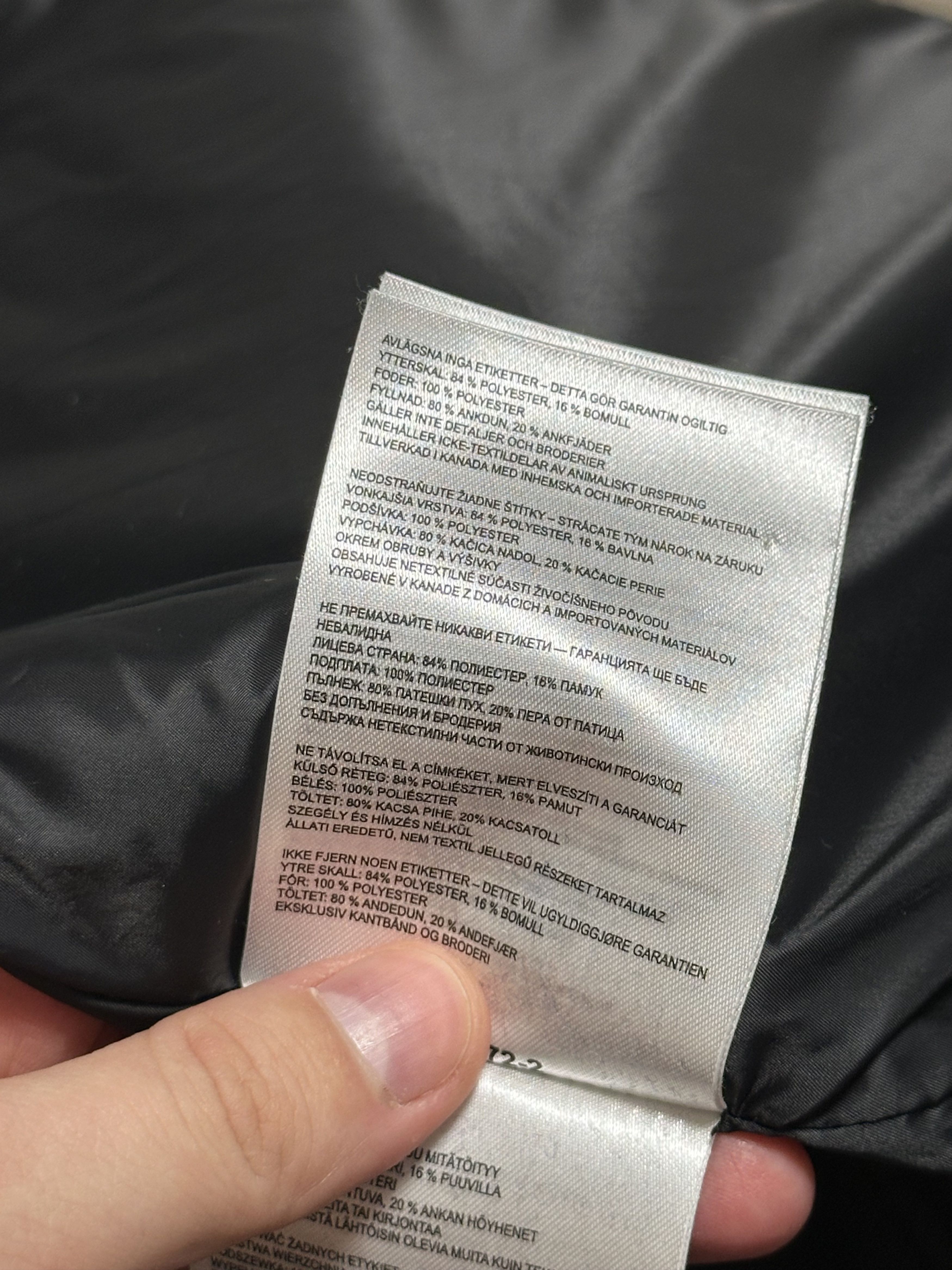 Canada Goose CANADA GOOSE MACMILLAN PARKA BLACK LABEL Down jacket 3804MB Size US XXL / EU 58 / 5 - 12 Thumbnail