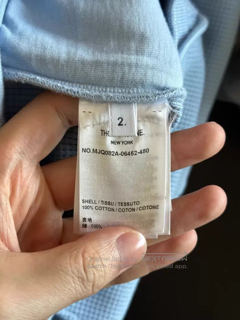 Thom Browne Thom Browne size 2 Sky Blue Waffle Sweatpants Size US 30 / EU 46 - 4 Thumbnail