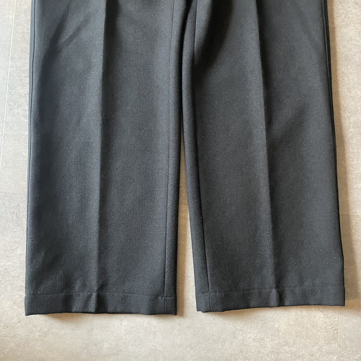 AMI Ami Paris Wide Leg Pleated Trousers Size US 31 - 2 Thumbnail