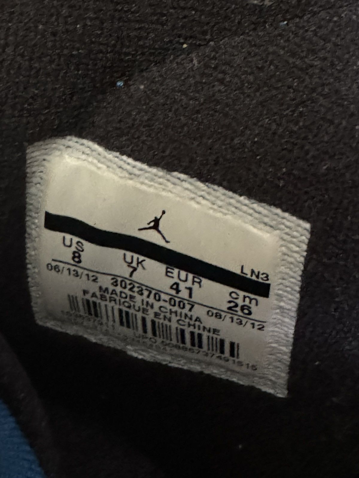 Jordan Brand Air Jordan 9 Retro Photo Blue Size US 8 / EU 41 - 6 Thumbnail