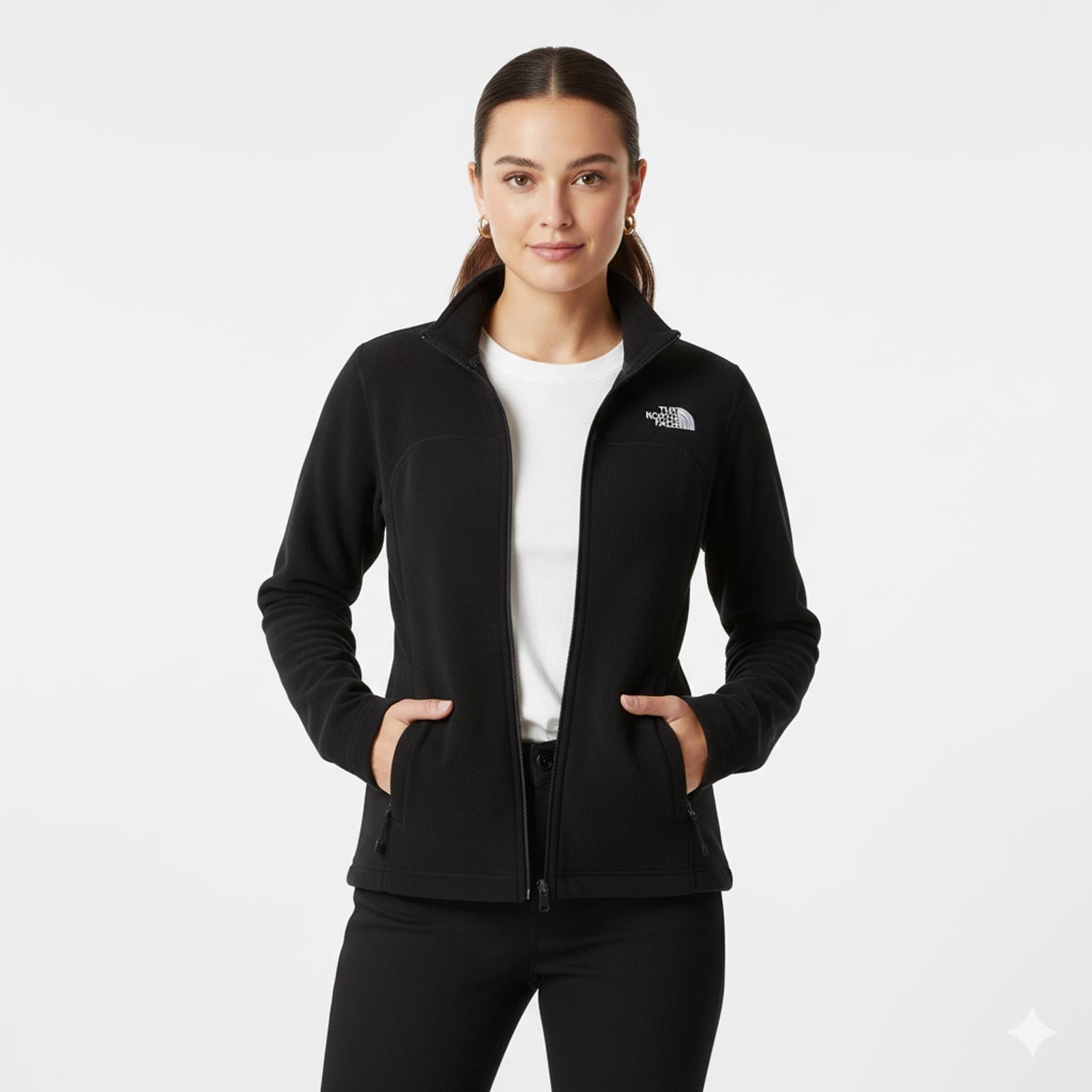The North Face The North Face Women's Black Fleece Jacket Size S / US 4 / IT 40 - 1 Thumbnail