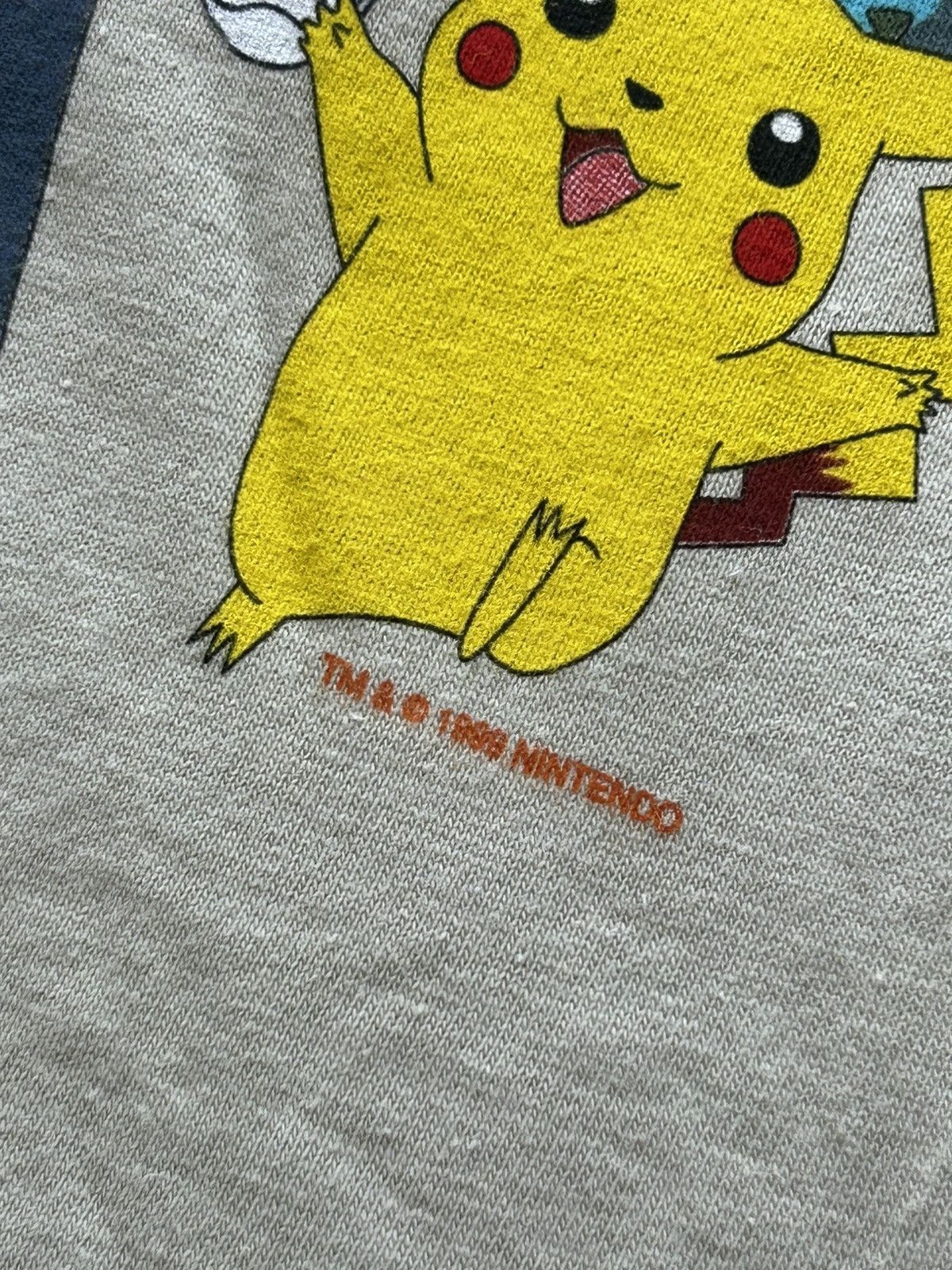 Pokemon New Vintage tee shirt pokemon pikachu 1999 y2k by nintendo Size US XS / EU 42 / 0 - 12 Thumbnail