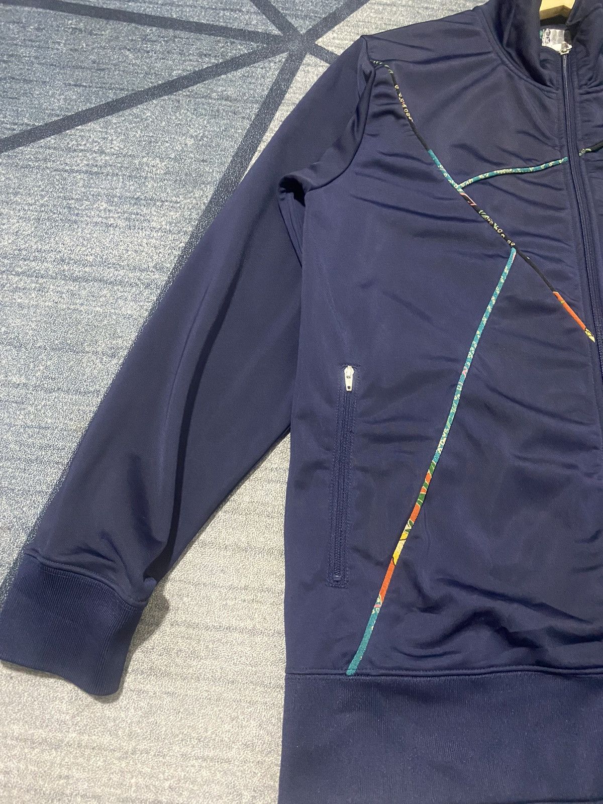 Japanese Brand × Takeo Kikuchi Takeo Kikuchi TrackTop Fullzipper Medium Navy Size US M / EU 48-50 / 2 - 3 Thumbnail