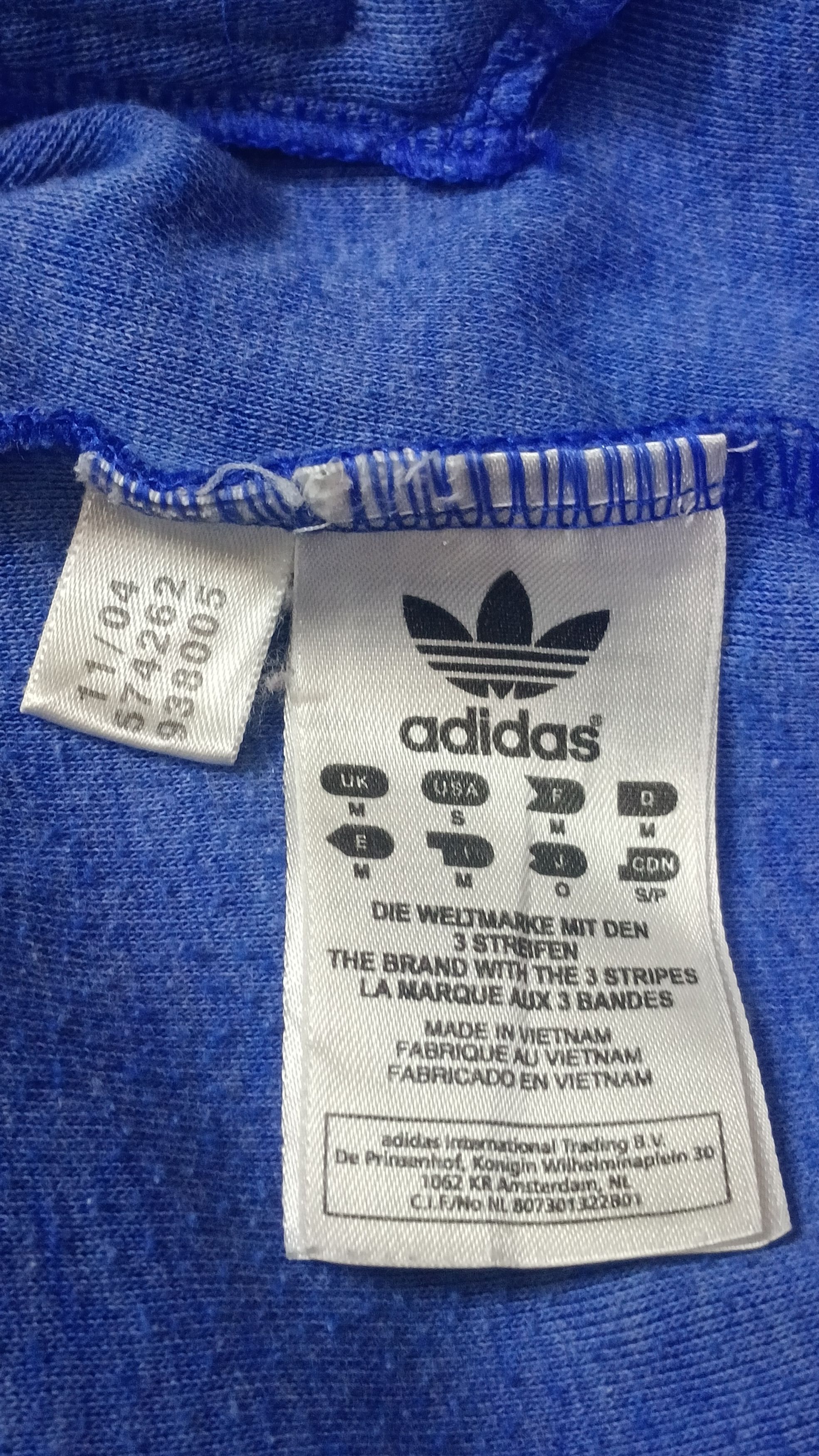 Adidas Adidas Vintage Hooded Taining Sweater Size US M / EU 48-50 / 2 - 9 Thumbnail