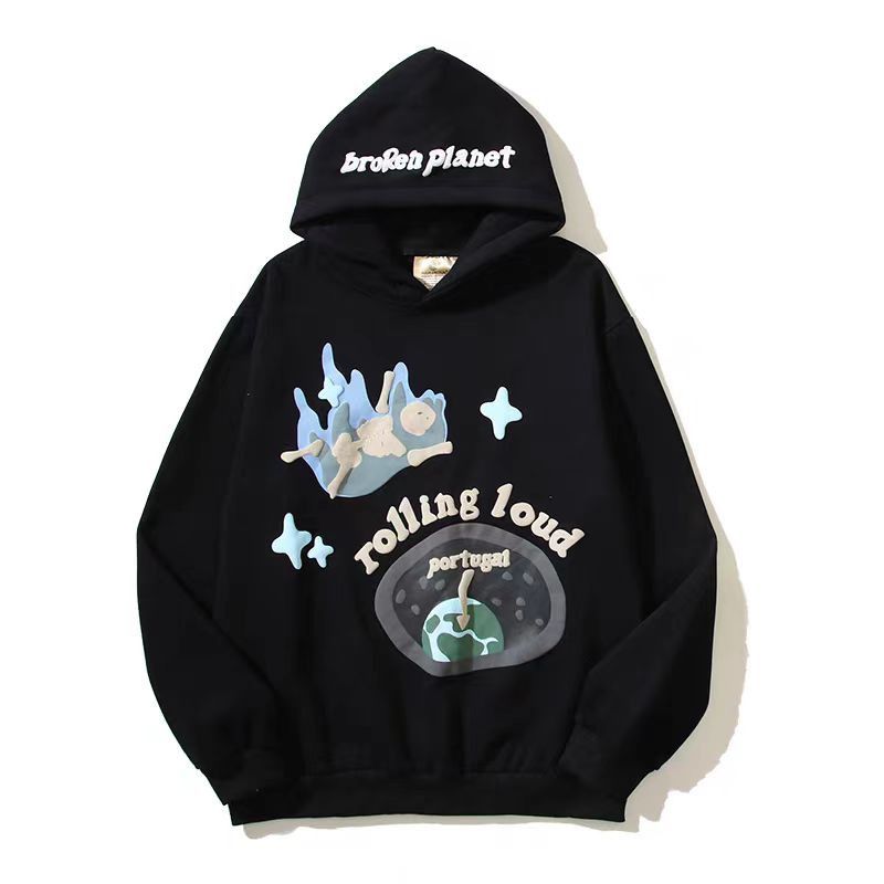 Japanese Brand × Vintage Street Retro Dark Style Fun Skull Print Hooded Sweatshirt Size US XL / EU 56 / 4 - 4 Thumbnail