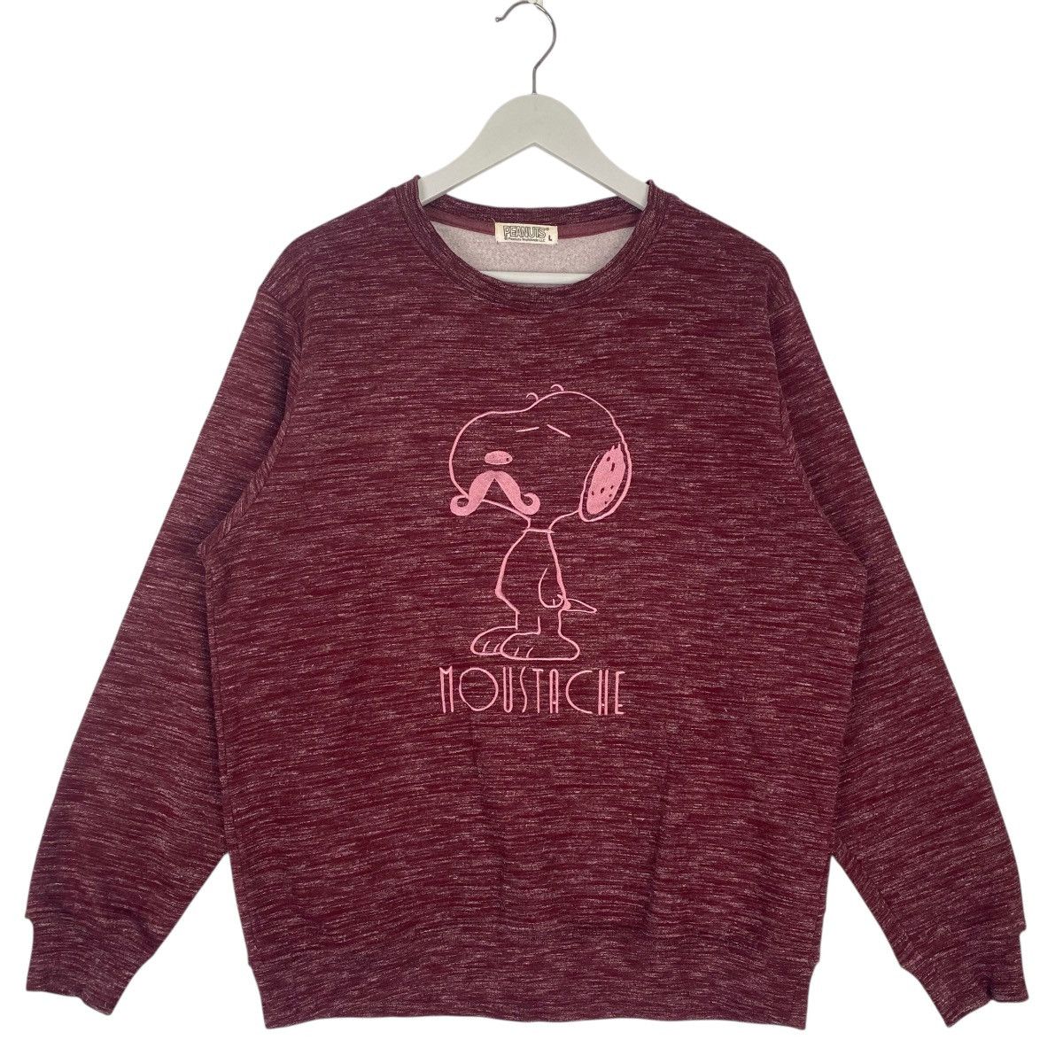 Other Vintage Peanuts Snoopy Crewneck Sweatshirt Pink Size LL Size US L / EU 52-54 / 3 - 1 Thumbnail