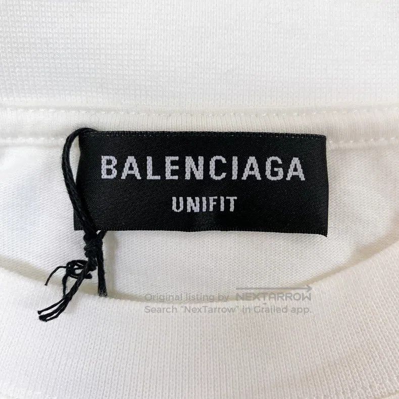 Balenciaga Balenciaga White T-Shirt Size US M / EU 48-50 / 2 - 7 Thumbnail