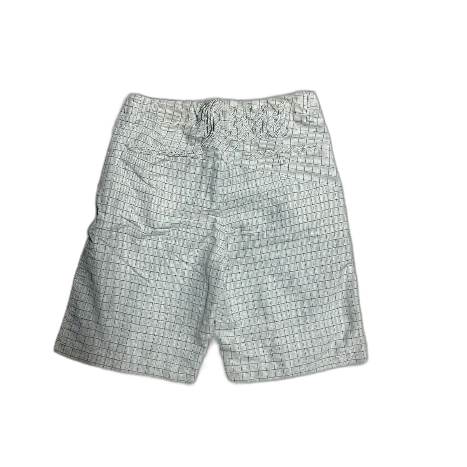 Ezekiel Ezekiel Y2K White Plaid Shorts Casual Chino Mens 30 Size US 30 / EU 46 - 2 Thumbnail