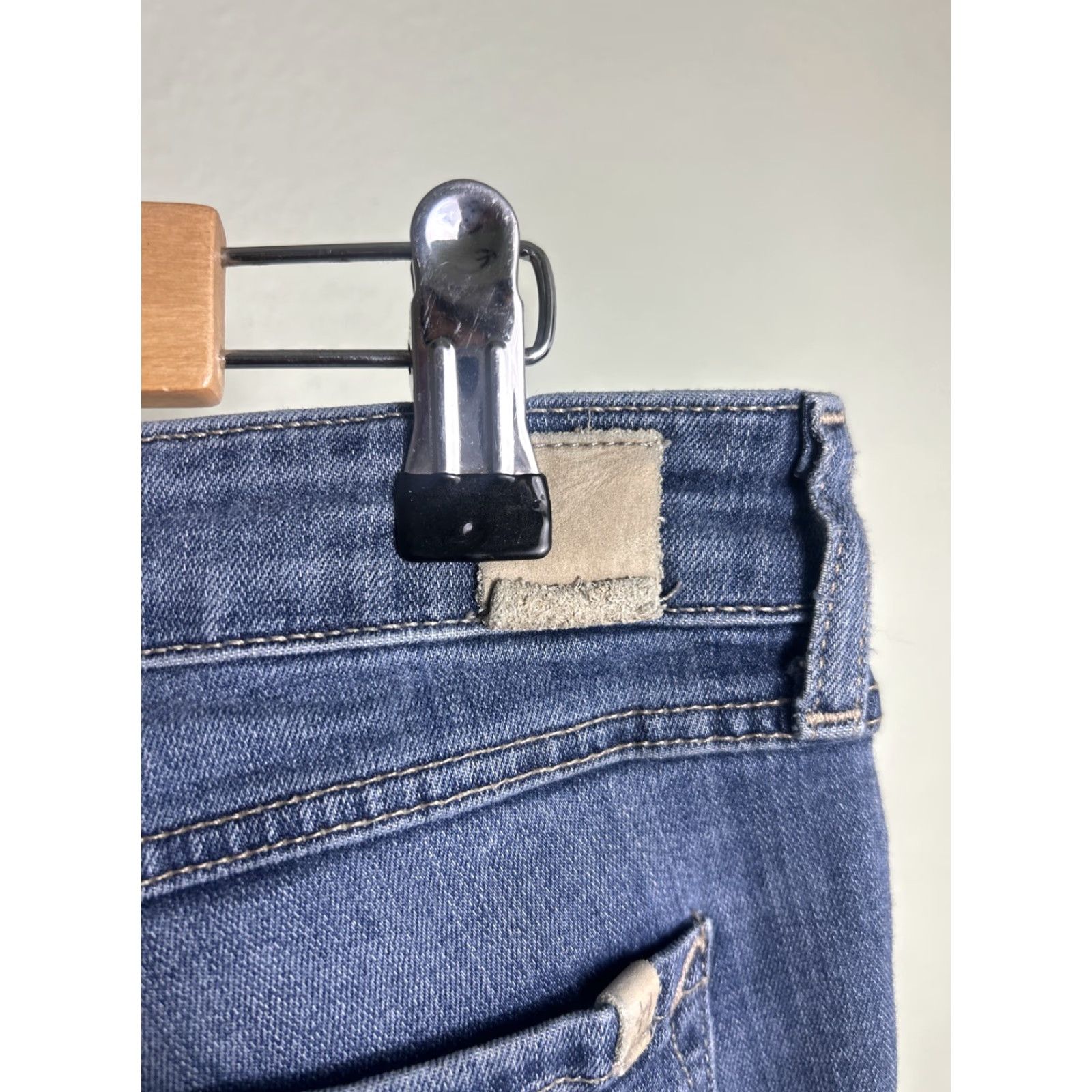 Vintage Hidden Jeans Straight Stretch Jeans 30 Regular Men 32x32 Medium Blue 90s? Size US 30 / EU 46 - 7 Thumbnail