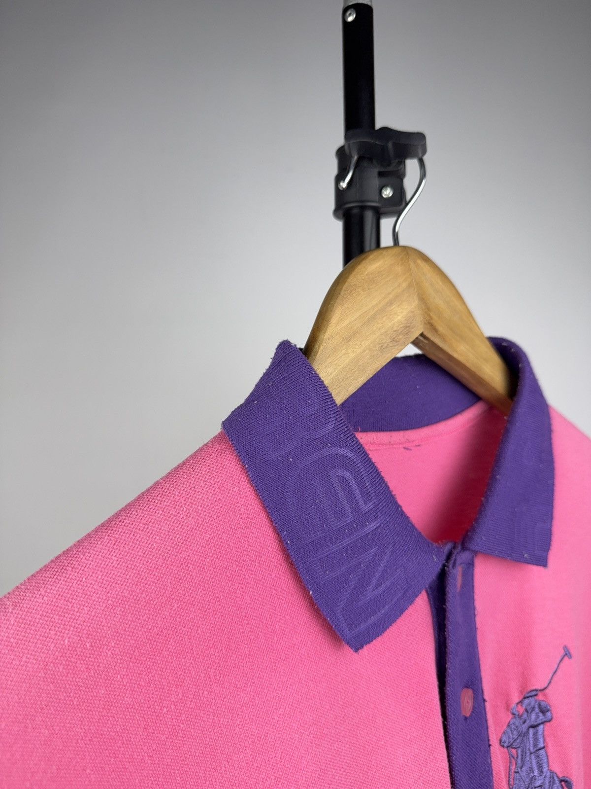 Polo Ralph Lauren 90s Polo Ralph Lauren Big Pony Embroidered Collar Polo Shirt Size US L / EU 52-54 / 3 - 14 Thumbnail