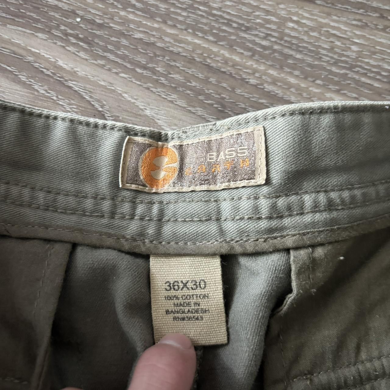 Vintage Crazy Vintage Y2K/2000s Baggy Khaki Streetwear Skater Cargo Pants! 36x30 Size US 36 / EU 52 - 7 Thumbnail