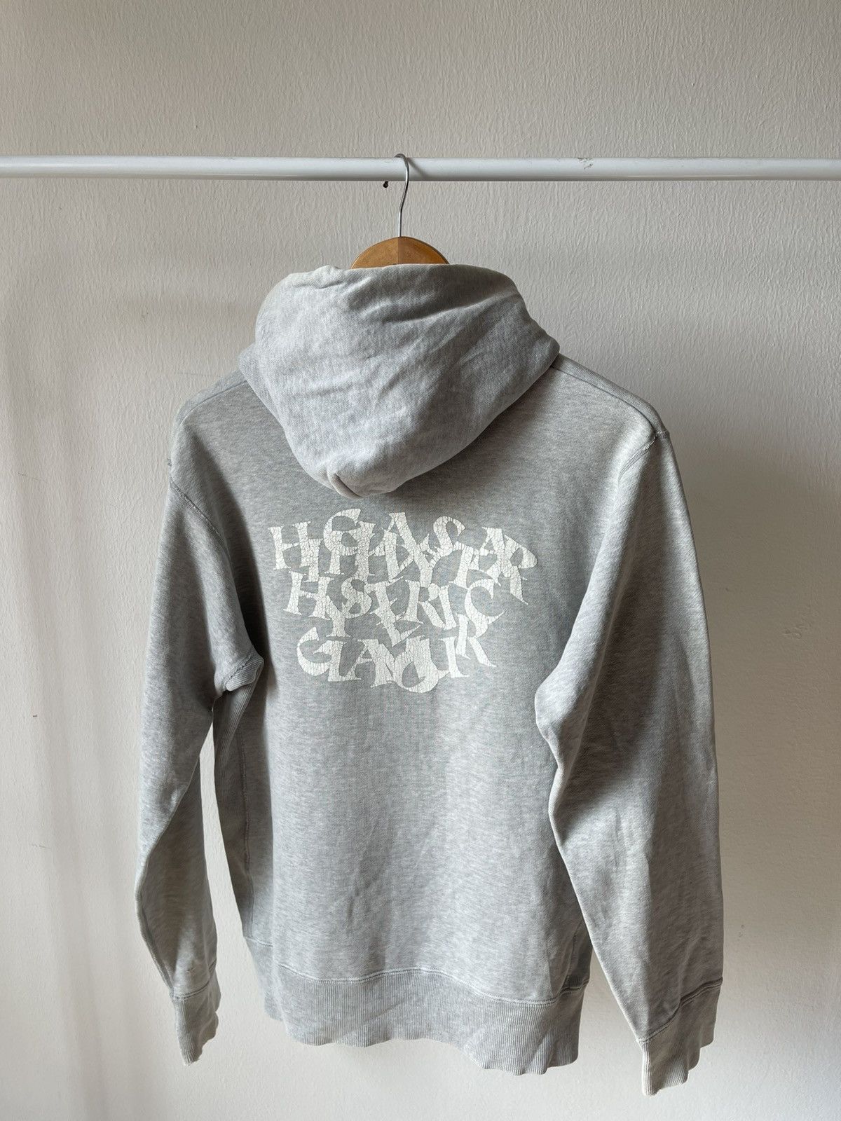 Hysteric Glamour 90s Hysteric Glamour Distressed Hoodie Size US L / EU 52-54 / 3 - 8 Thumbnail