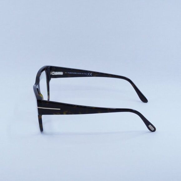 Tommy Hilfiger Tom Ford FT5745-B 052 Eyeglasses Havana 54mm Square Frame Size ONE SIZE - 8 Thumbnail