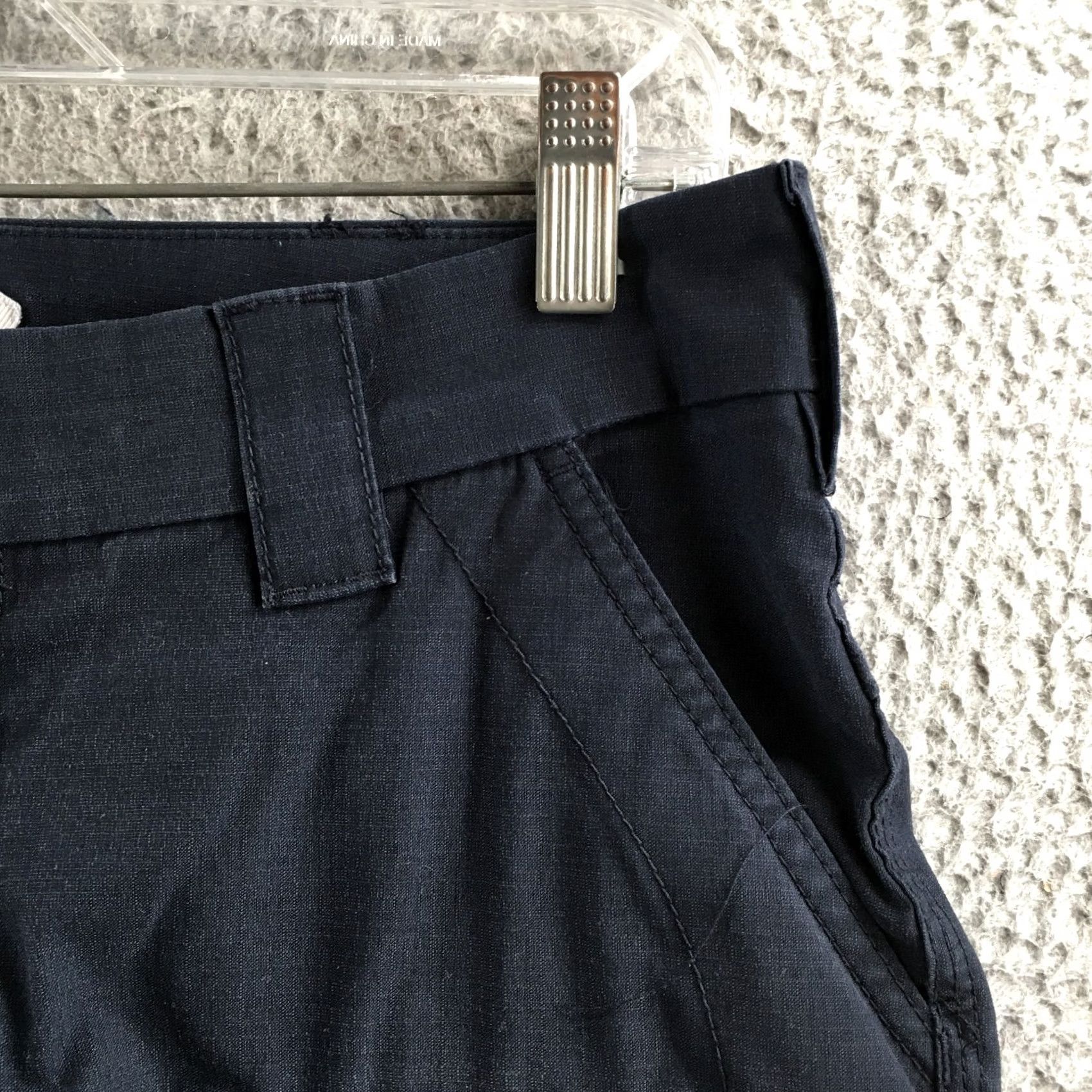 Vintage First Tactical Pants Womens 14 Tall Blue Cargo Ripstop Zip Fly Pockets Classic, Modern, Army Mens Womens Girls Boys Size 36" / US 14 / IT 50 - 4 Thumbnail