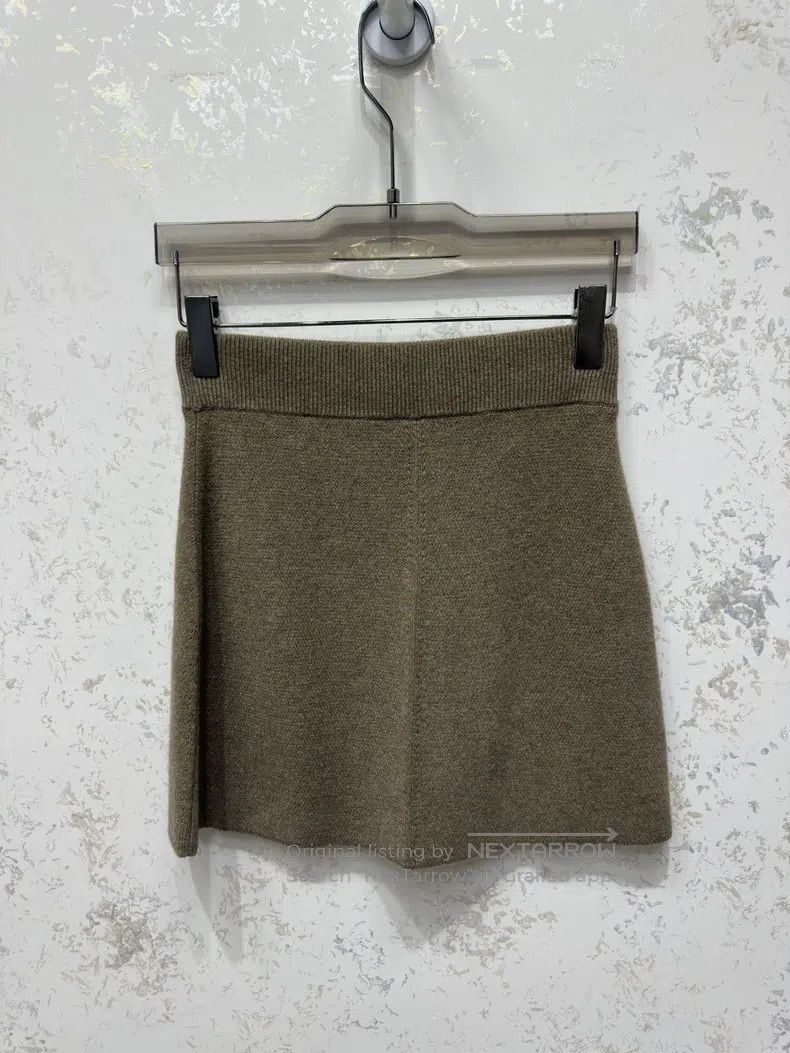 Hermes Hermes Cashmere Knit Skirt Size 25" / US 0 / IT 36 - 2 Thumbnail