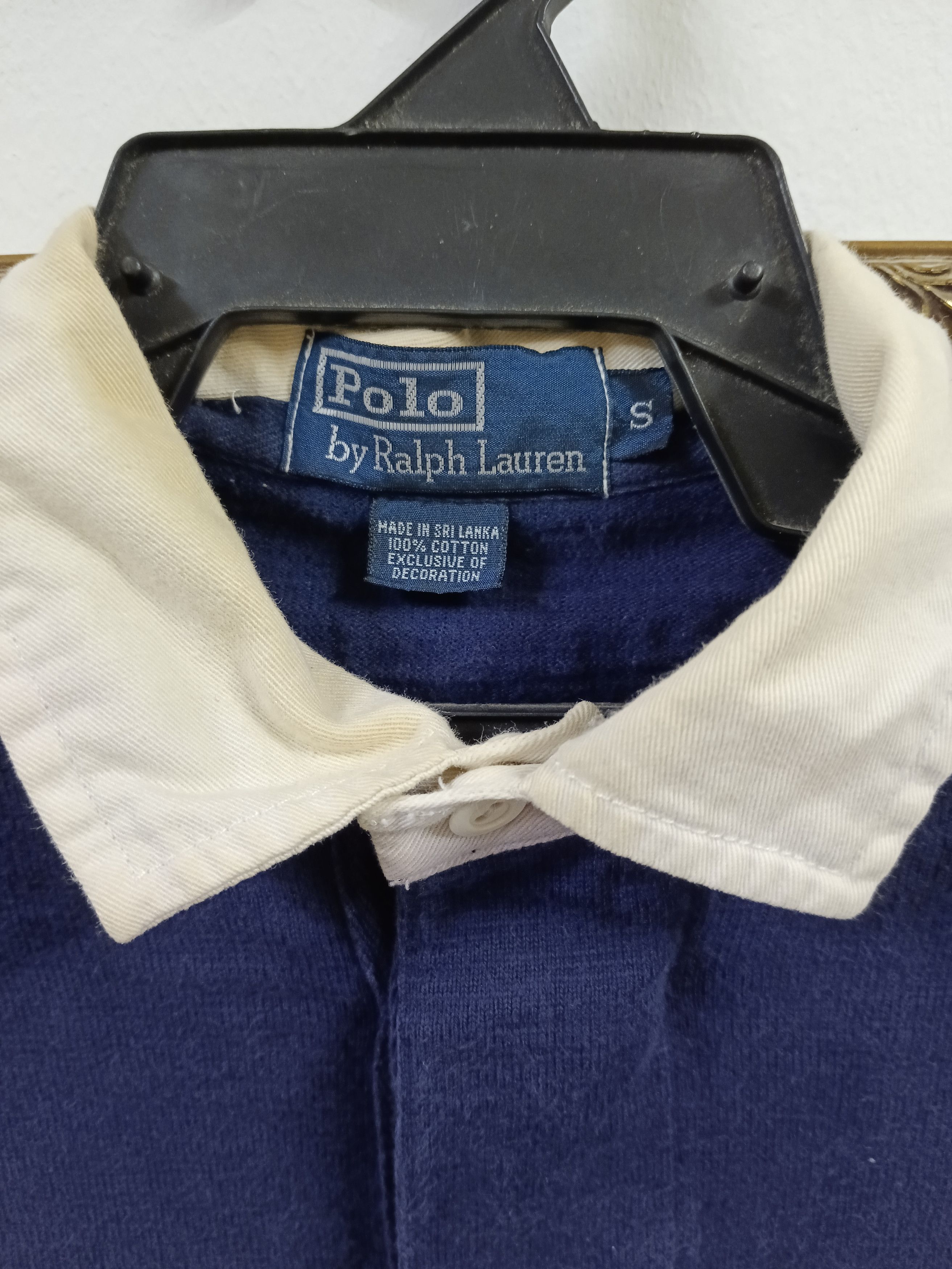 Polo Ralph Lauren × Rugby Ralph Lauren × Vintage VINTAGE 90s POLO BY RALPH LAUREN RUGBY LONG SLEEVE SHIRT Size US S / EU 44-46 / 1 - 5 Thumbnail