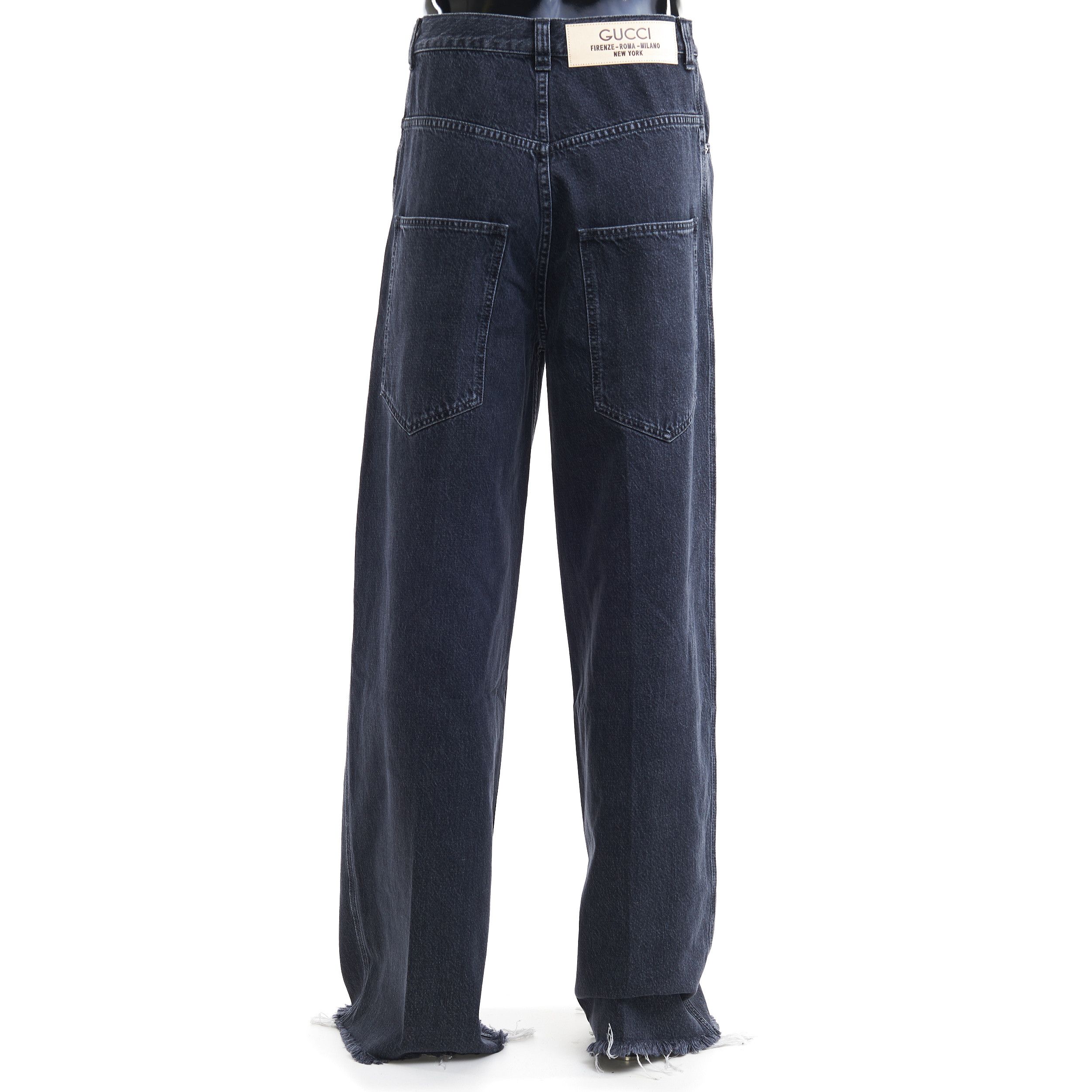 Gucci Black Denim Pant With Label Size US 30 / EU 46 - 5 Thumbnail