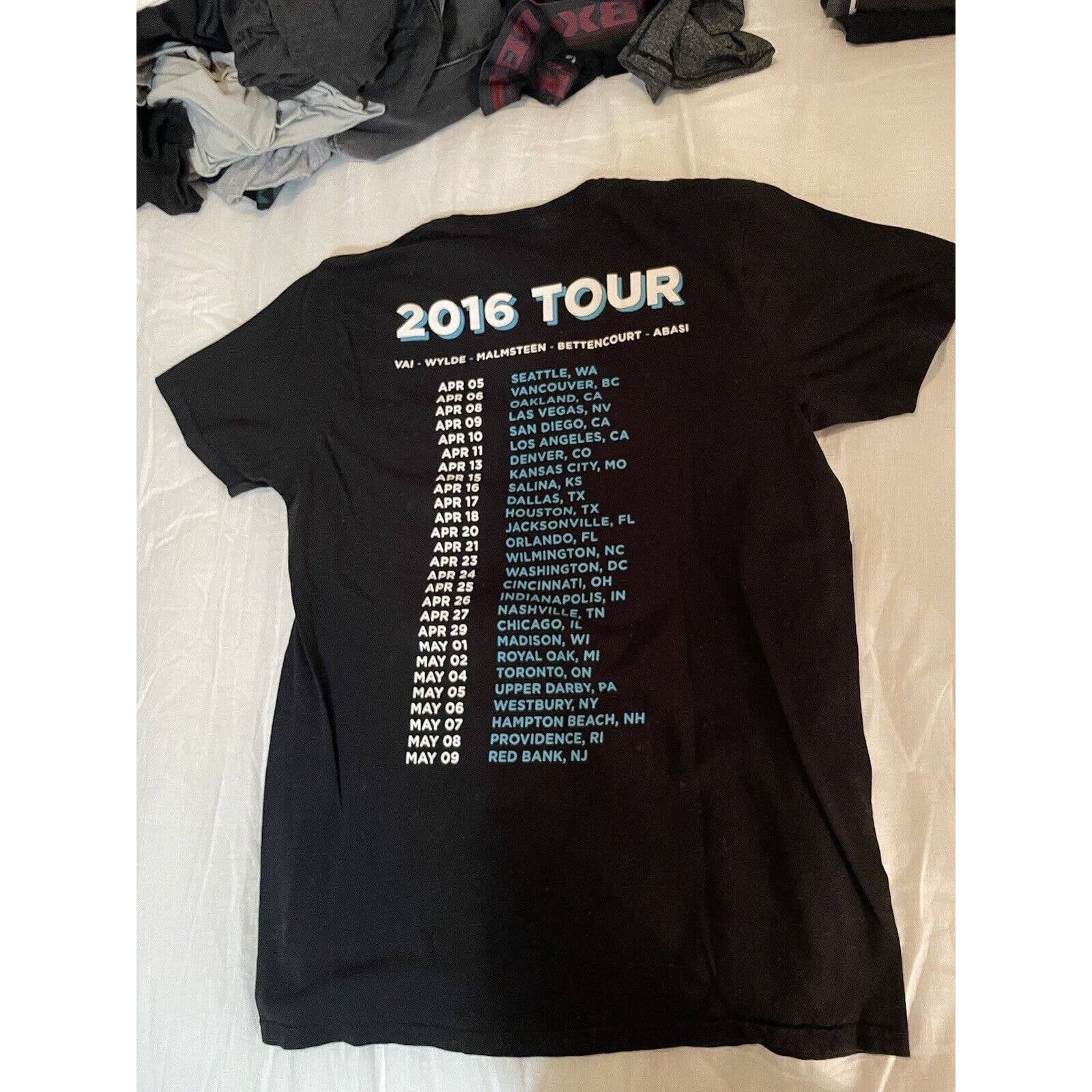 Other 2016 GENERATION AXE Tour Concert T-SHIRT Steve Vai Band T Lg Size US L / EU 52-54 / 3 - 3 Thumbnail