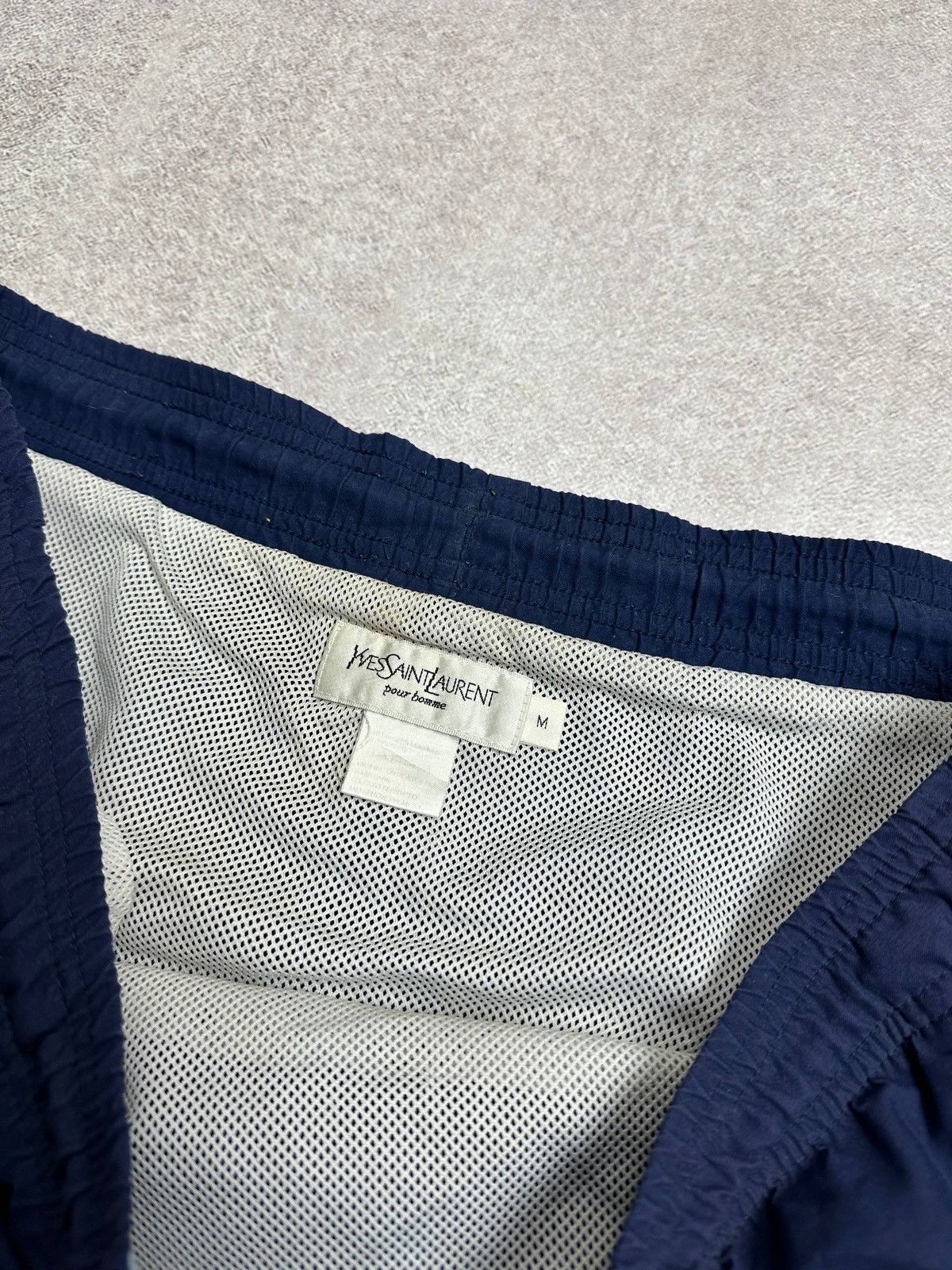 Yves Saint Laurent Vintage YSL Yves Saint Laurent Nylon Swimming Shorts Rare M Size US 32 / EU 48 - 4 Thumbnail