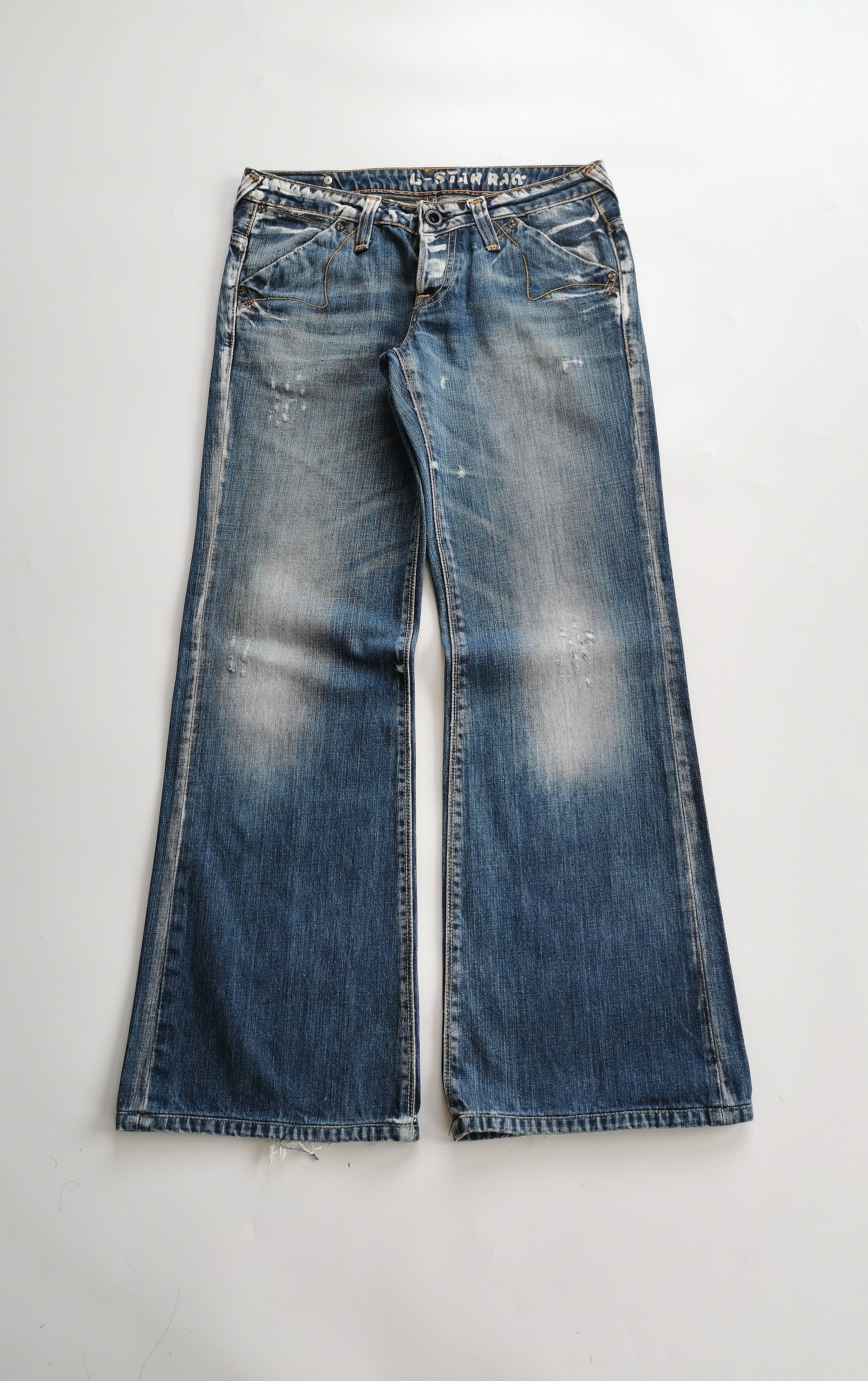 G-Star g star baggy loose bootcut flare jeans Size US 30 / EU 46 - 1 Thumbnail