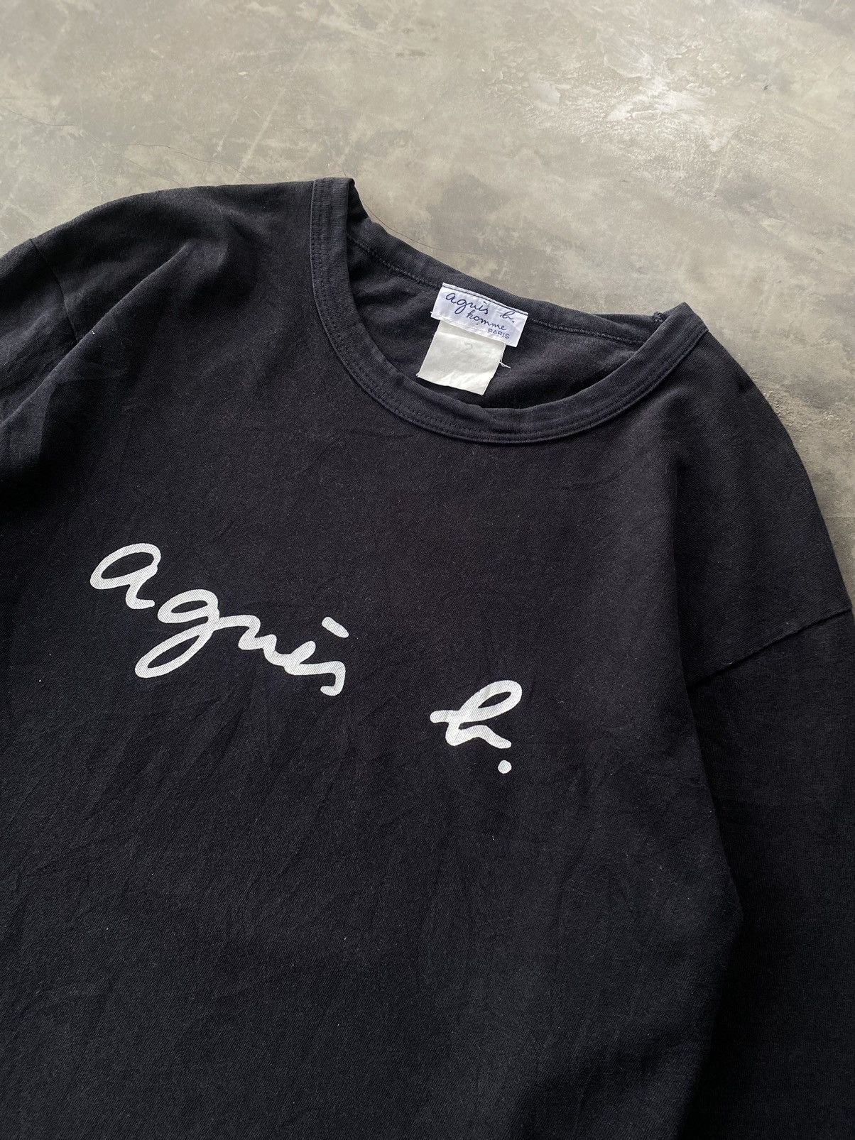 agnes b. longsleeve agnes b big logo Size US M / EU 48-50 / 2 - 3 Thumbnail