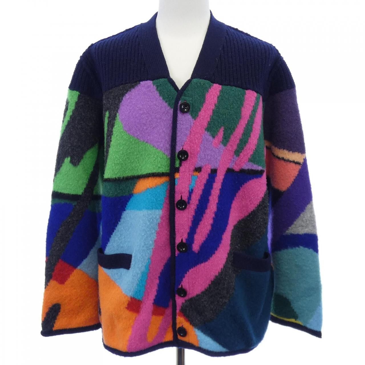 Sacai Sacai Sacai KAWS Cardigan Textile Tops 21-02578M DUTY FREE for USA Size ONE SIZE - 1 Thumbnail