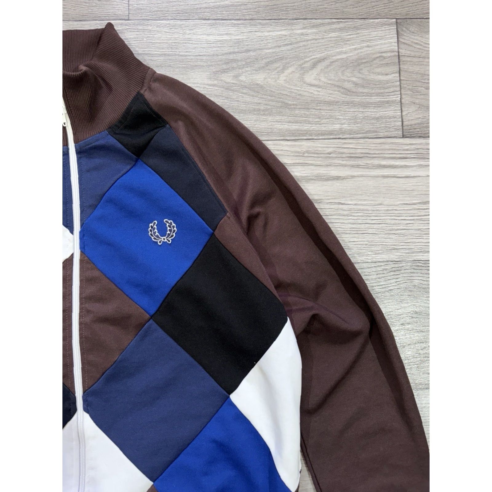 Fred Perry VINTAGE Fred Perry Full Zip Track Jacket M Brown Men Olympic 1990s Track Jacket Full Zip Mens Size US M / EU 48-50 / 2 - 5 Thumbnail