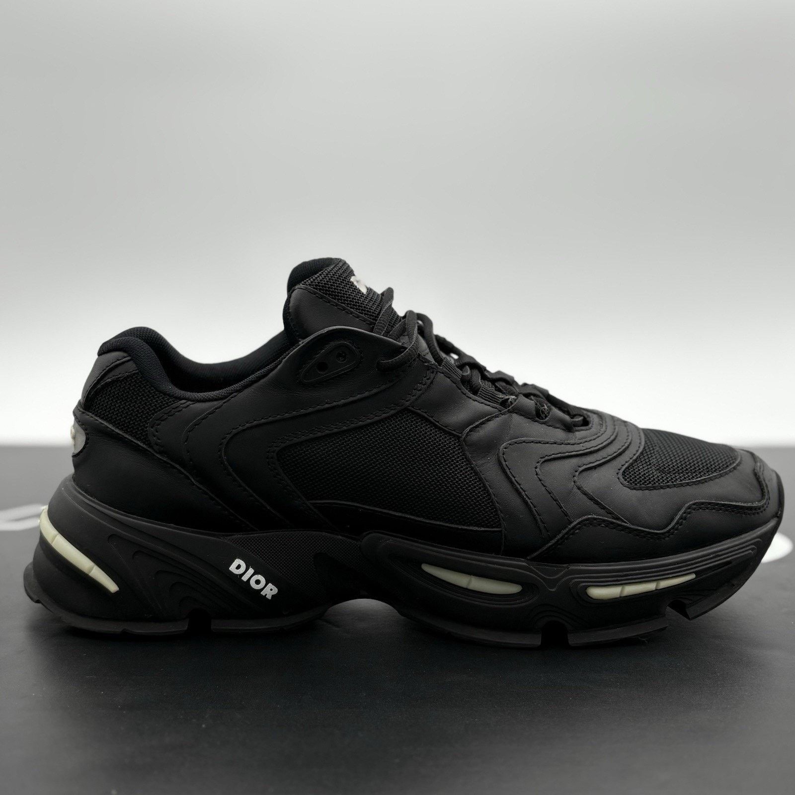 Dior Dior CD1 Sneaker ' Black ' | GOOD CONDITION! Size US 12 / EU 45 - 2 Thumbnail