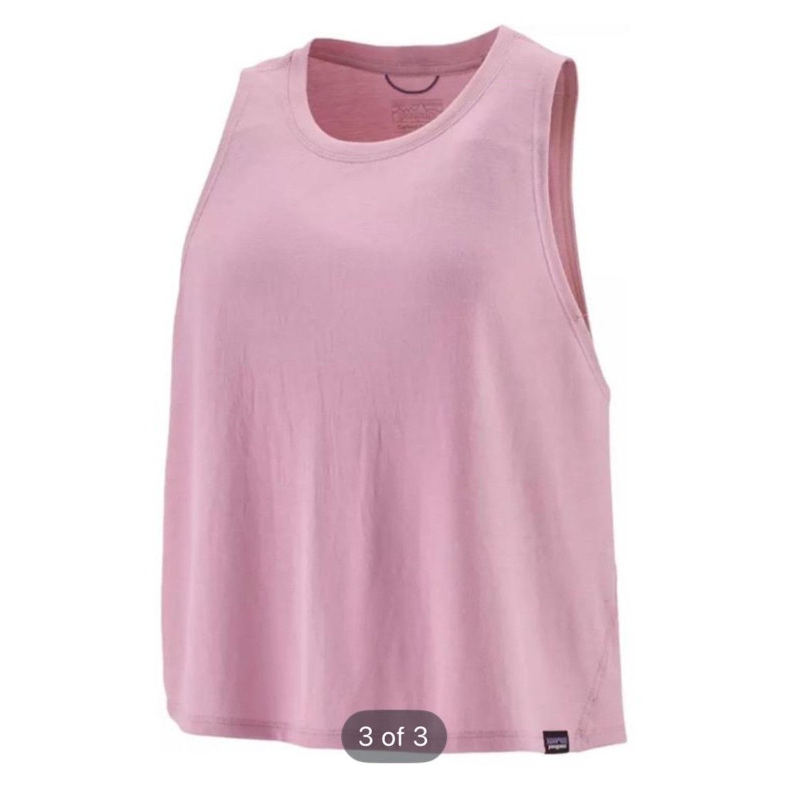 Patagonia Patagonia Women's Capilene Cool Trail Cropped Tank Top Size L / US 10 / IT 46 - 3 Thumbnail