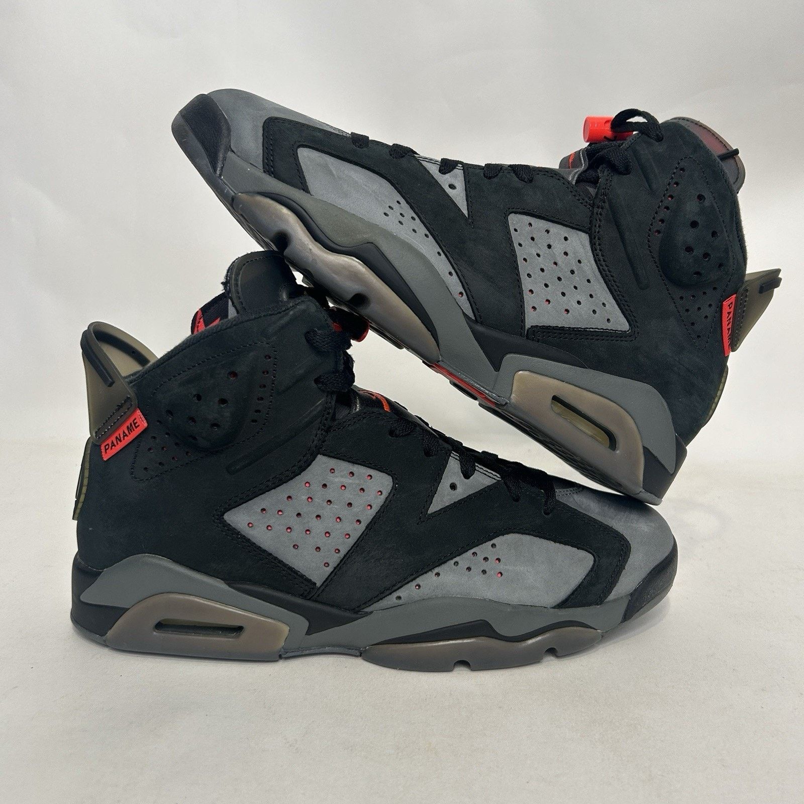 Jordan Brand Nike Air Jordan 6 Retro X Paris Saint Germain “Iron Grey” Size US 10 / EU 43 - 1 Thumbnail