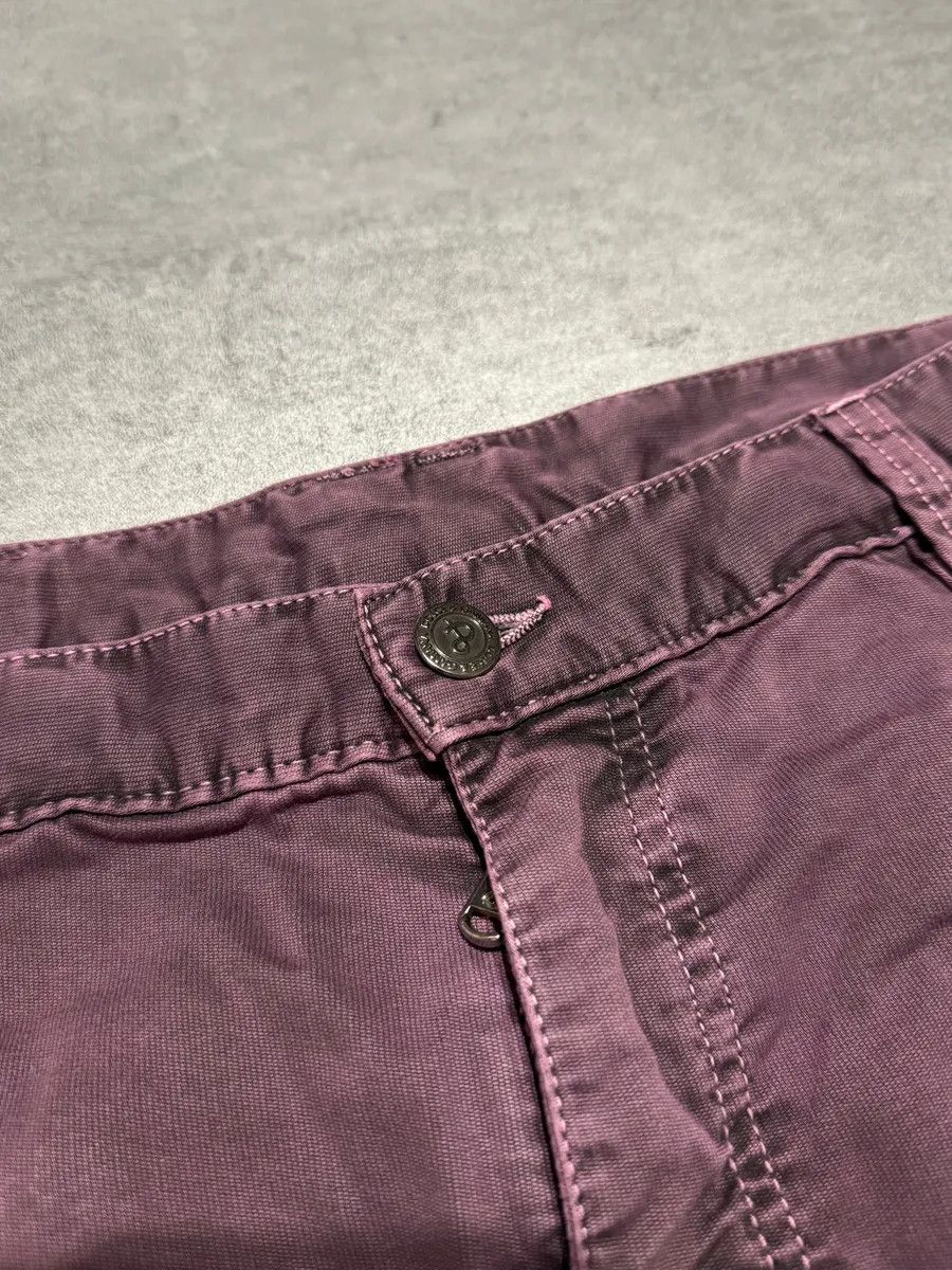 Dolce & Gabbana AW2003 Dolce & Gabbana Purple Bondage Relaxed Spectrum Pants Size US 33 - 12 Thumbnail