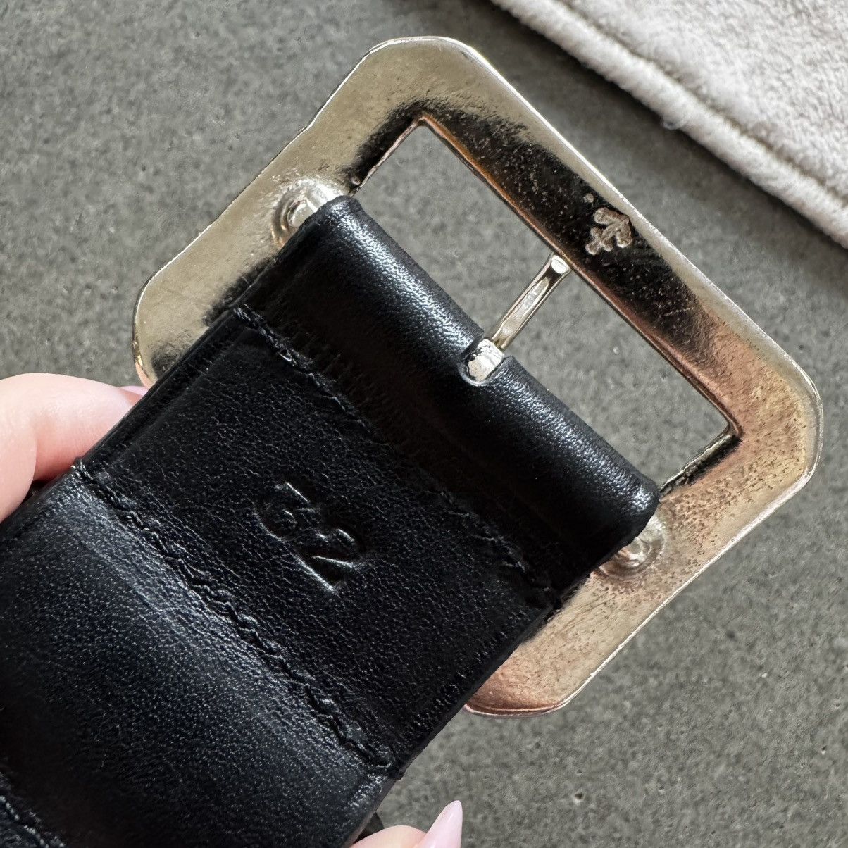 BLACK SIGN NWT Black sign Belt Size 32 - 4 Thumbnail