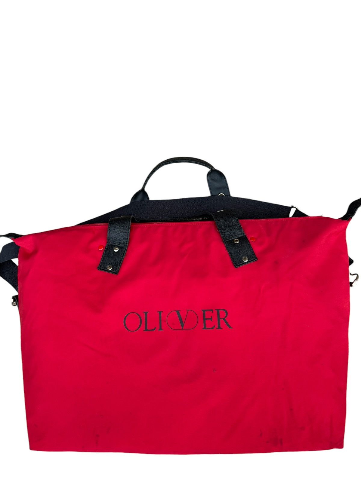 Valentino Vintage valentino Oliver Large Red Tote Bag Size ONE SIZE - 9 Thumbnail