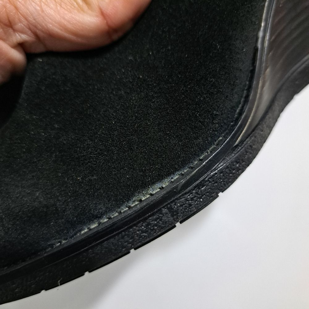 Kenneth Cole Kenneth Cole Reaction Dot-Ation Leather Suede Wedge Ankle Bo Size US 11 / IT 41 - 4 Thumbnail