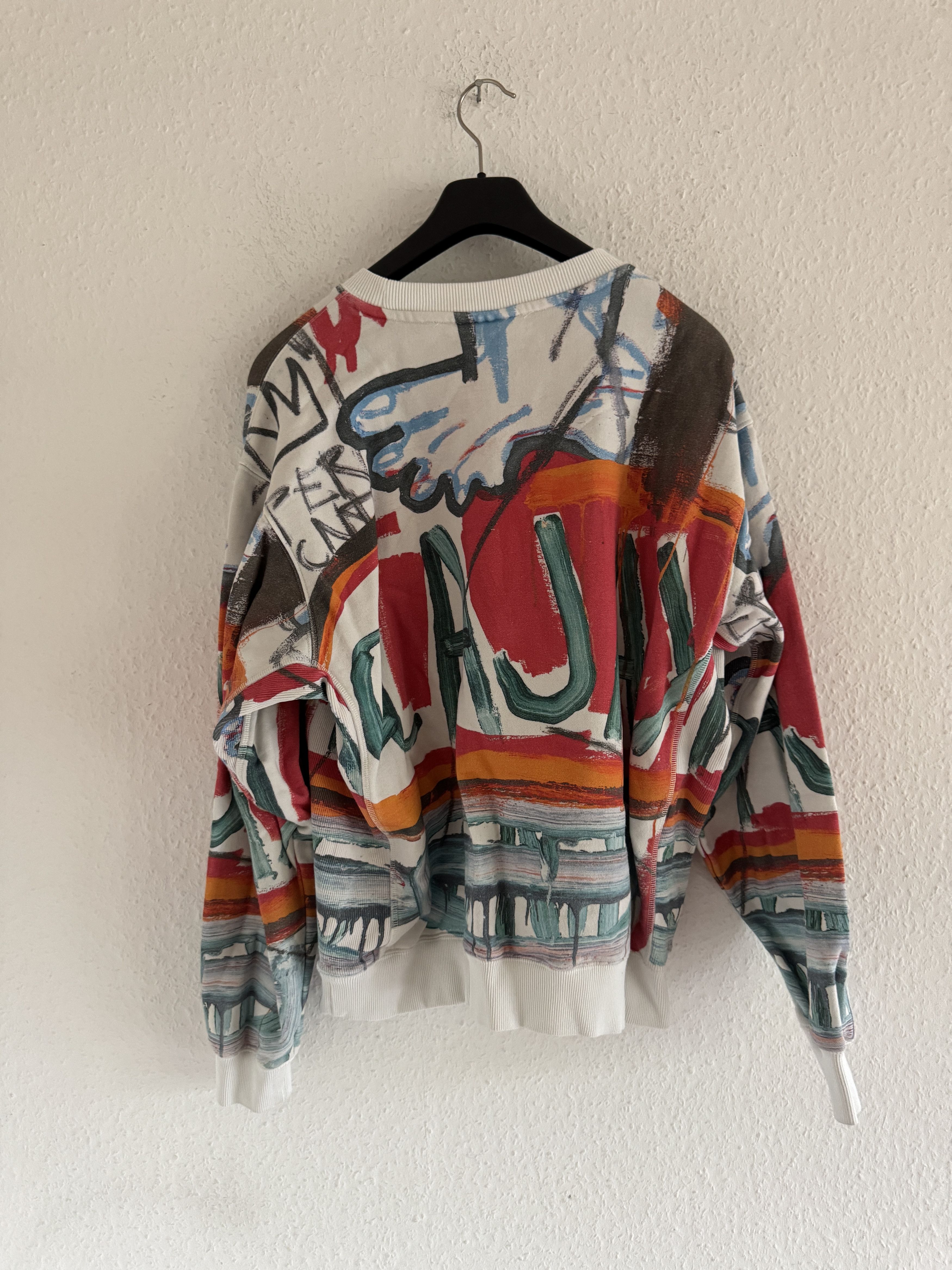 H&M × Jean-Michel Basquiat × Who Decides War Oversized Graphic Sweatshirt Size US L / EU 52-54 / 3 - 7 Thumbnail